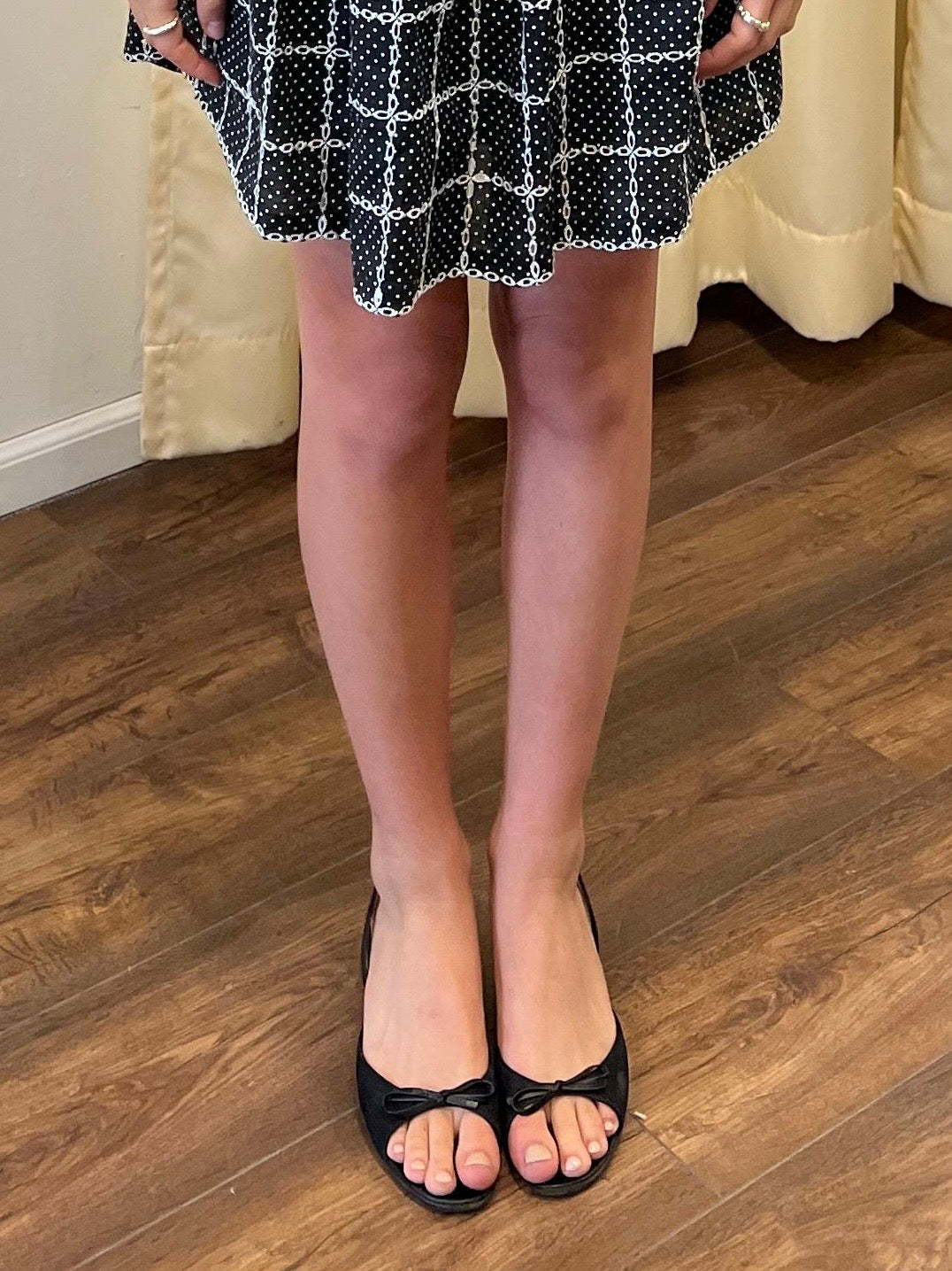 Prada Bow Kitten Heel Sandals 37