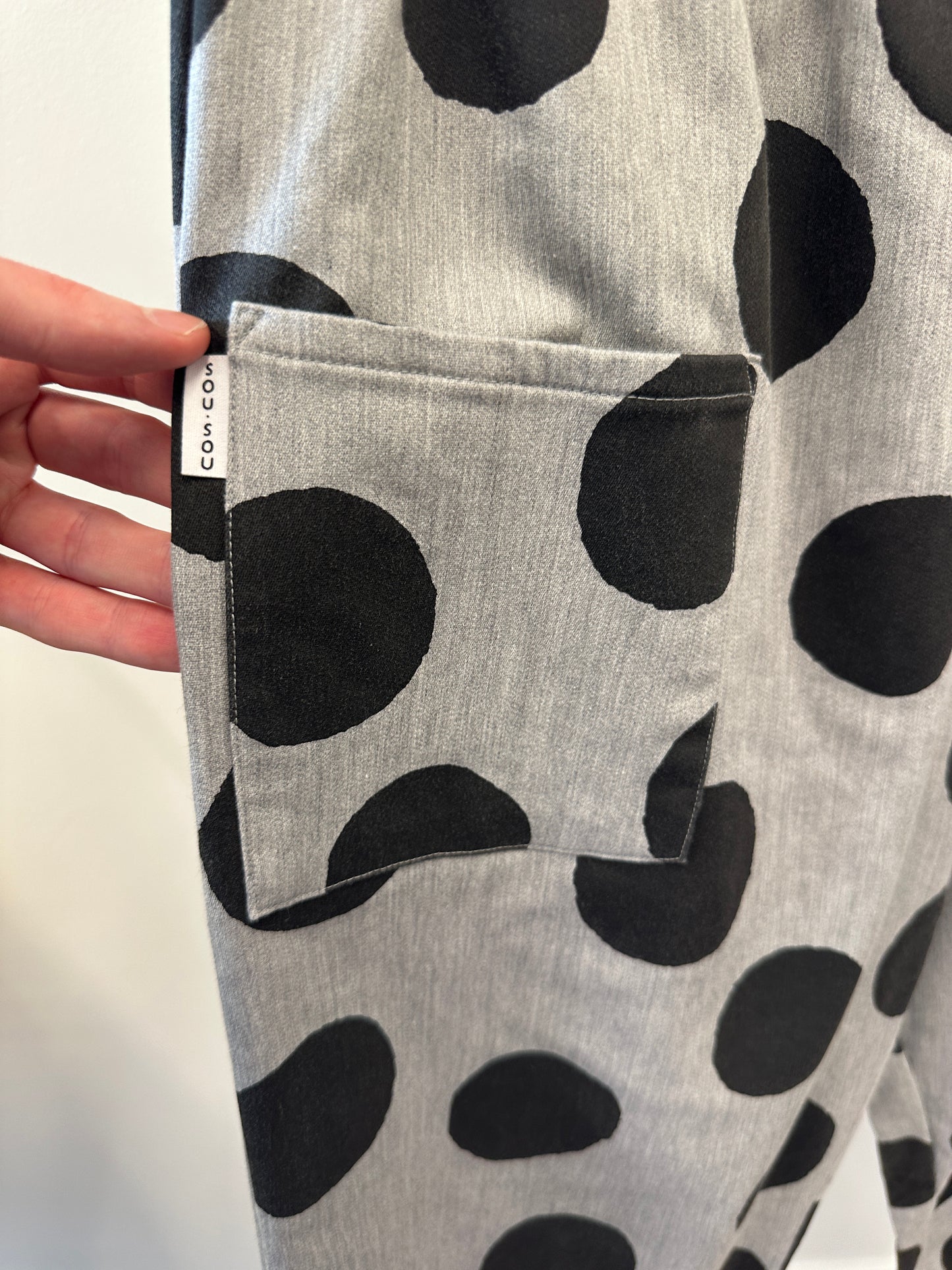 Sou-Sou Polka Dot Easy Pants