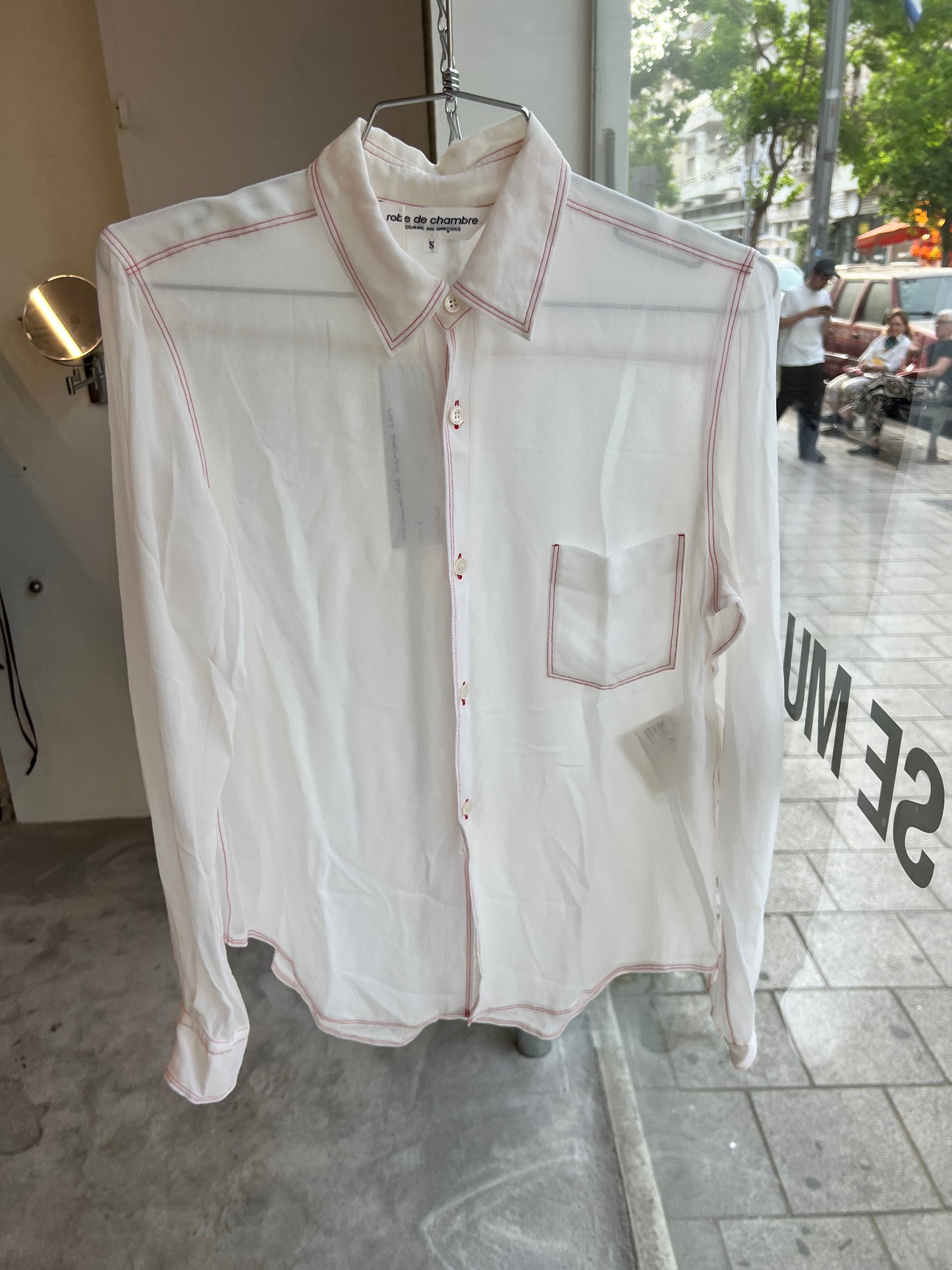 Robe De Chambre Button Up