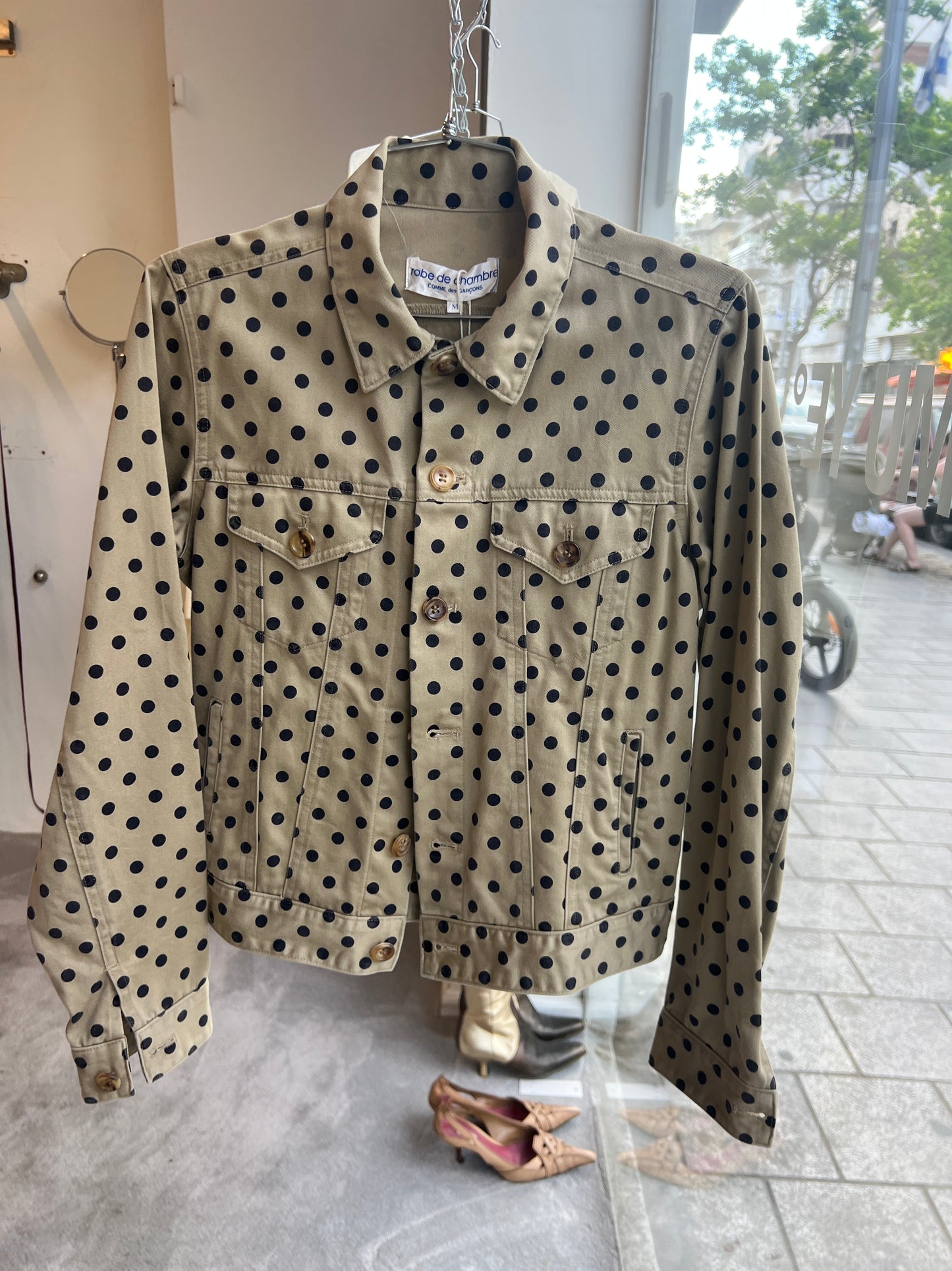 Robe De Chambre Polka Dot Jacket