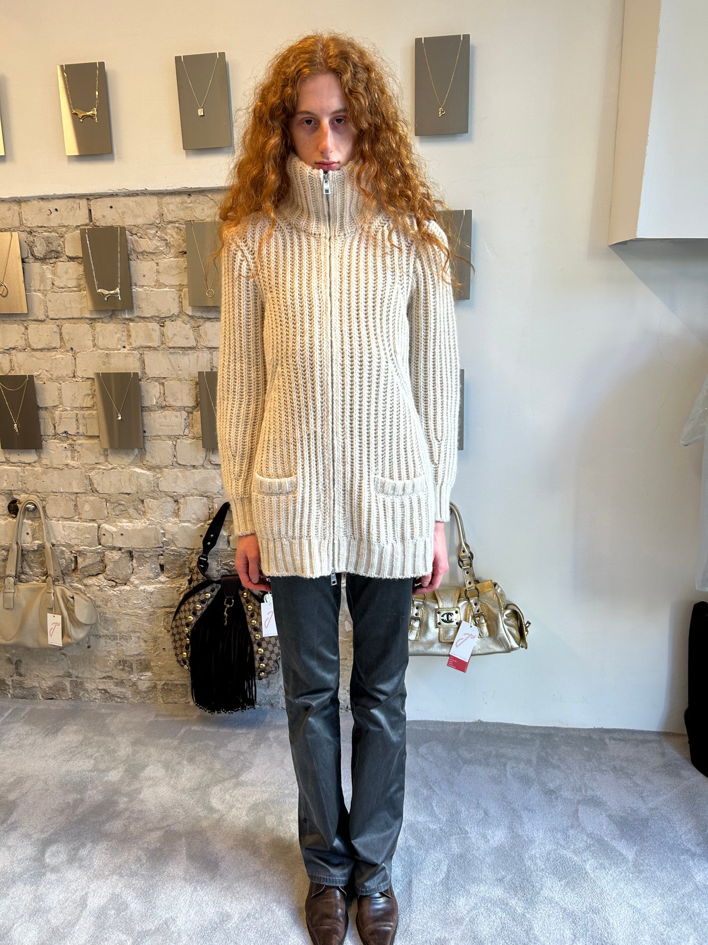 ZADIG & VOLTAIRE wool coat cardigan