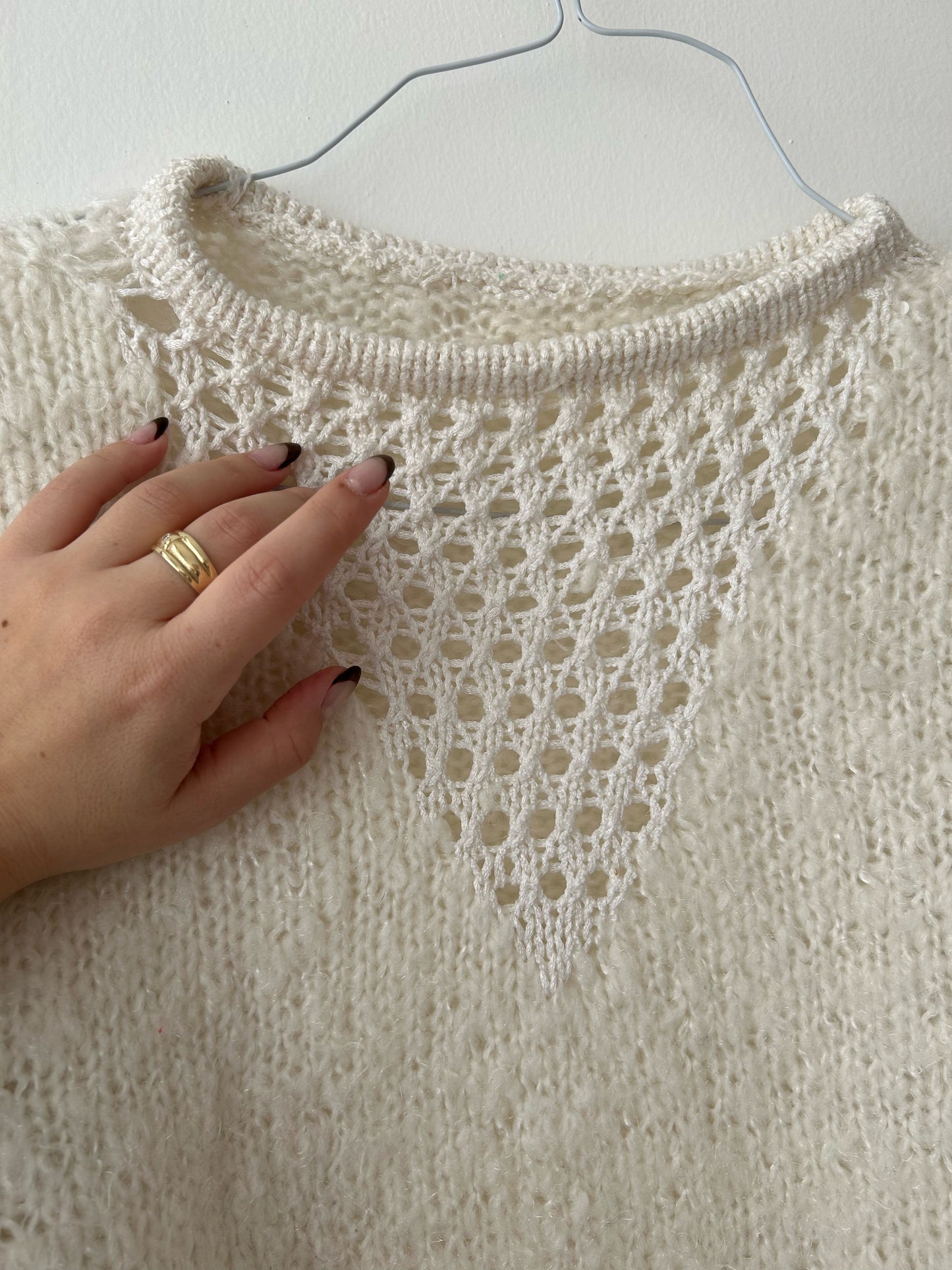 Handmade knitted sweater