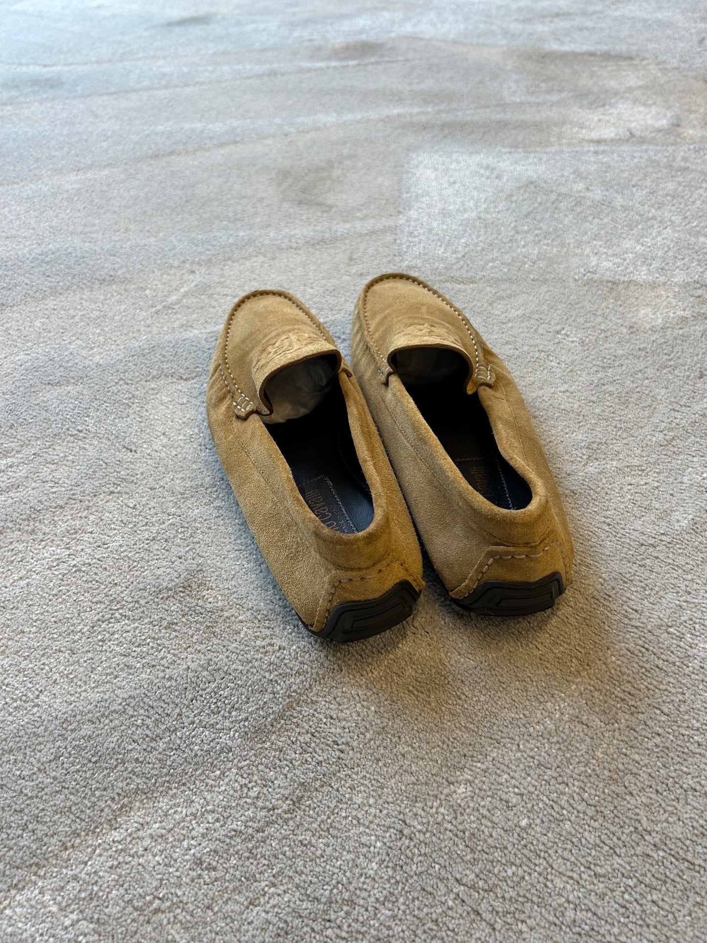 ROBERTO CAVALLI suede loafers
