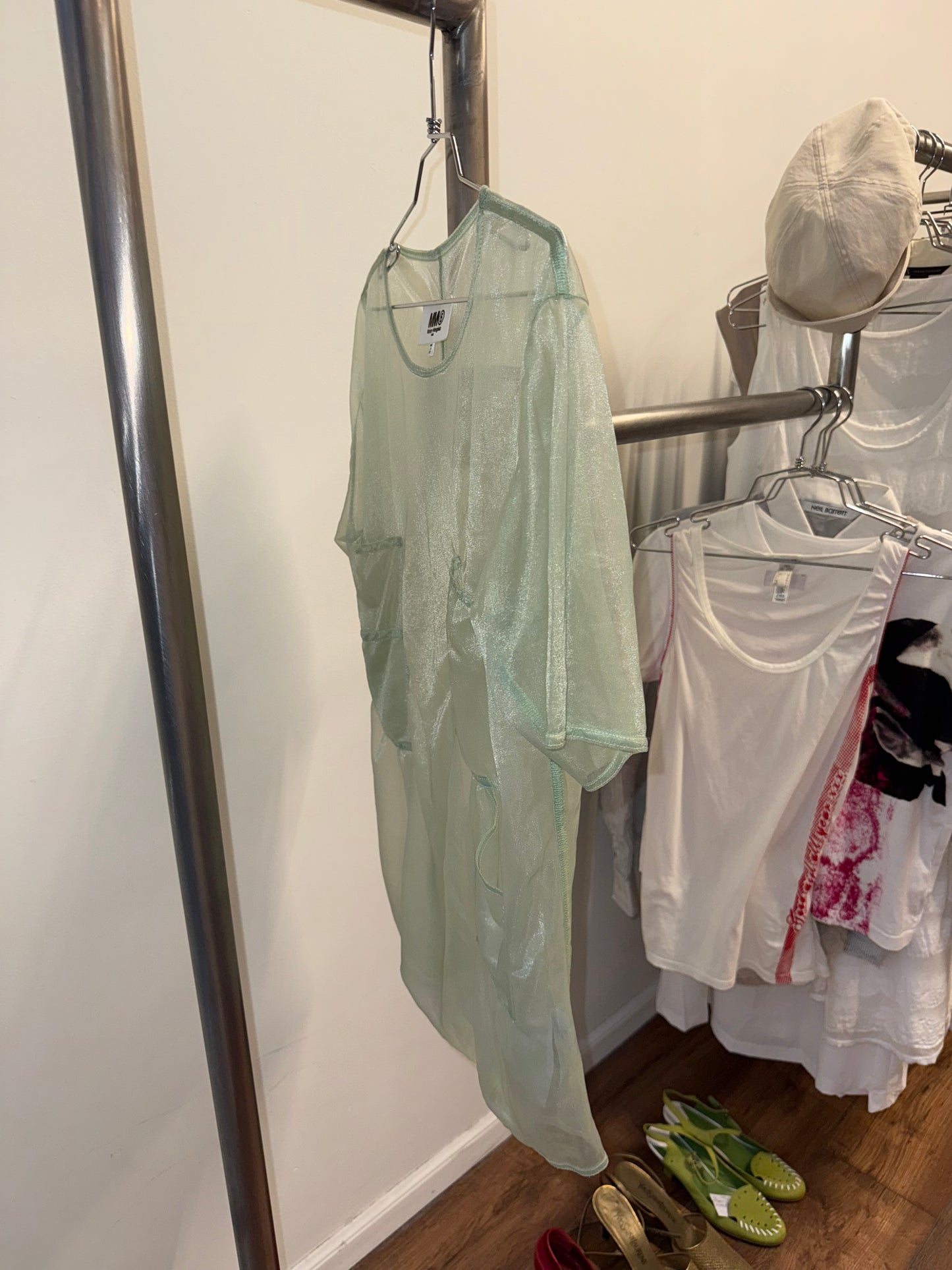 Mm6 SS2016 Sheer Shirt