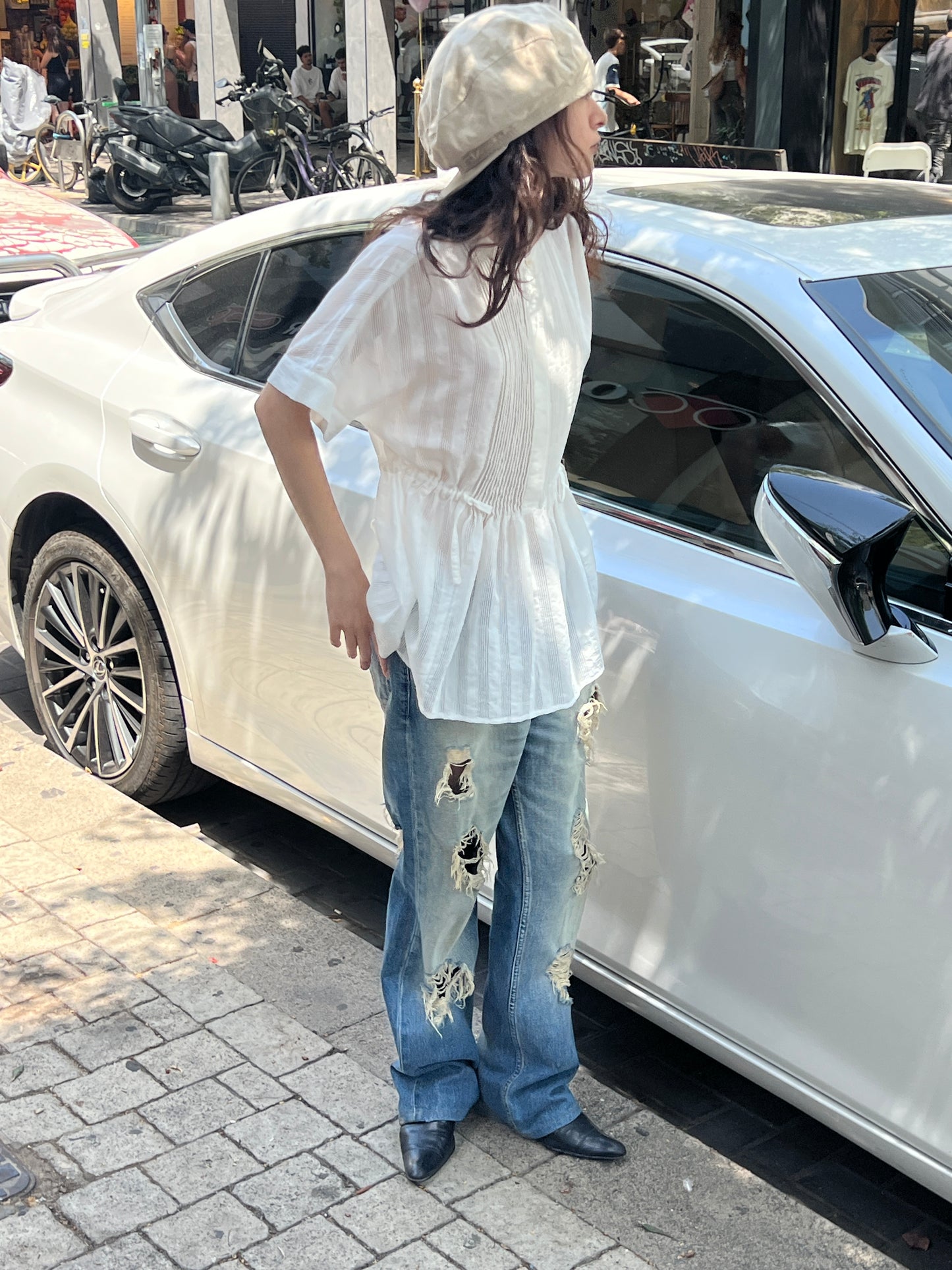 Atsuro Tayama Tie Blouse