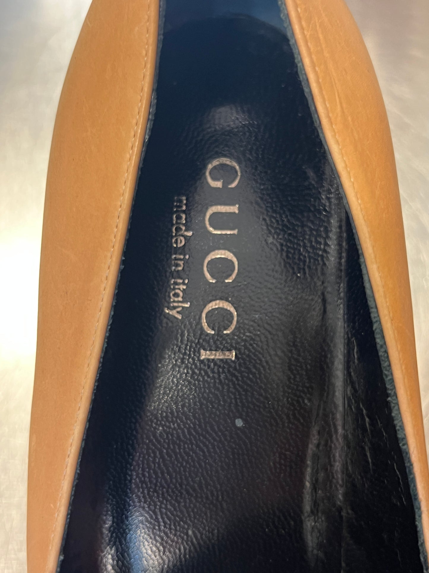 Gucci Tassel Kitten Heels 37.5