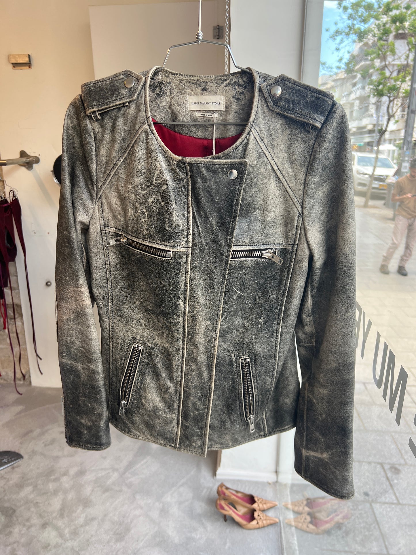 Isabel Marant Etoile leather jacket