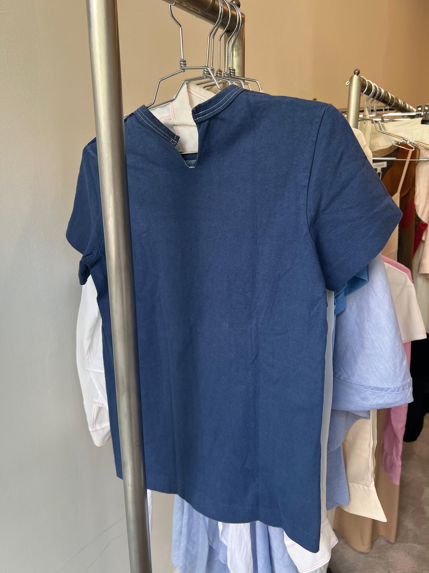 Tricot- Comme Des Garçons patchwork tee
