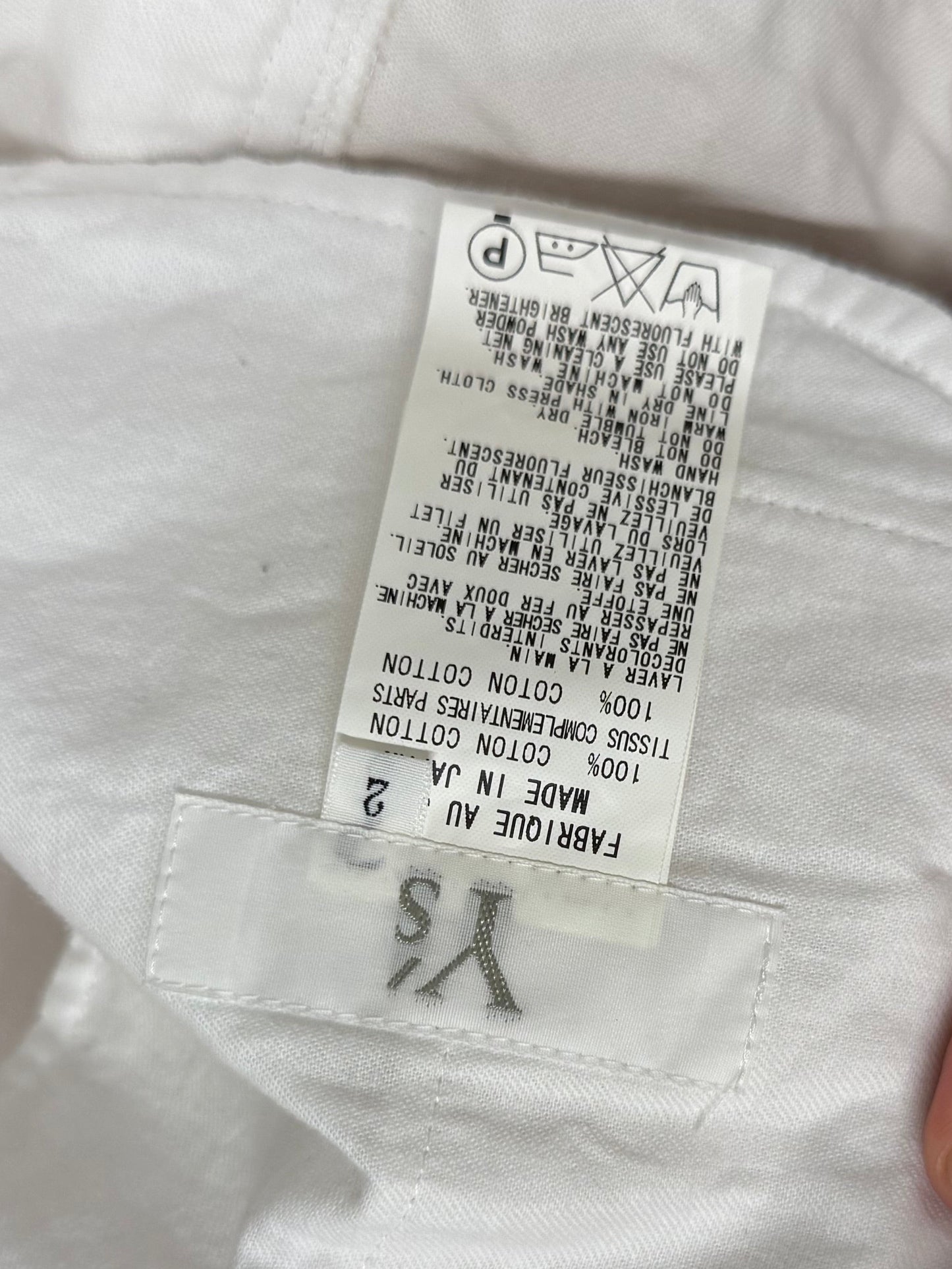 Y’s by Yohji Yamamoto 2000s Crotch Pants