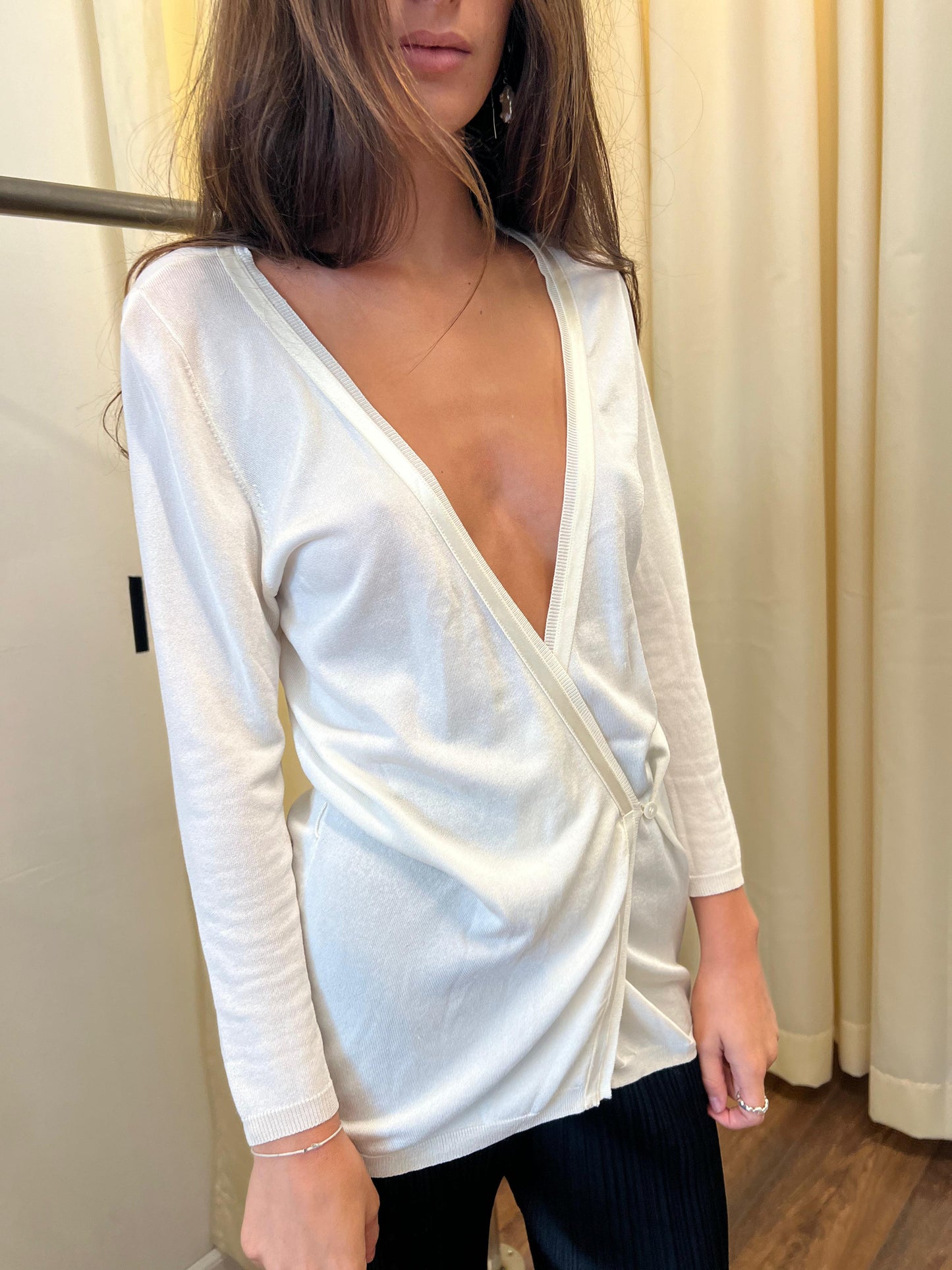 Novespazio asymmetrical cardigan
