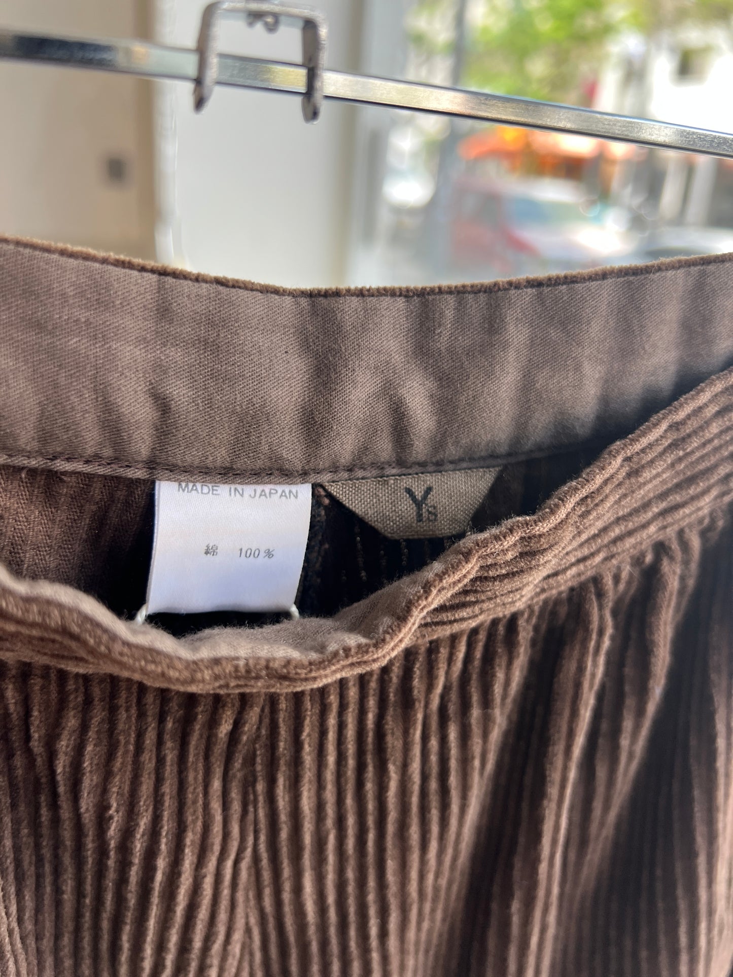Y’s Corduroy Pants