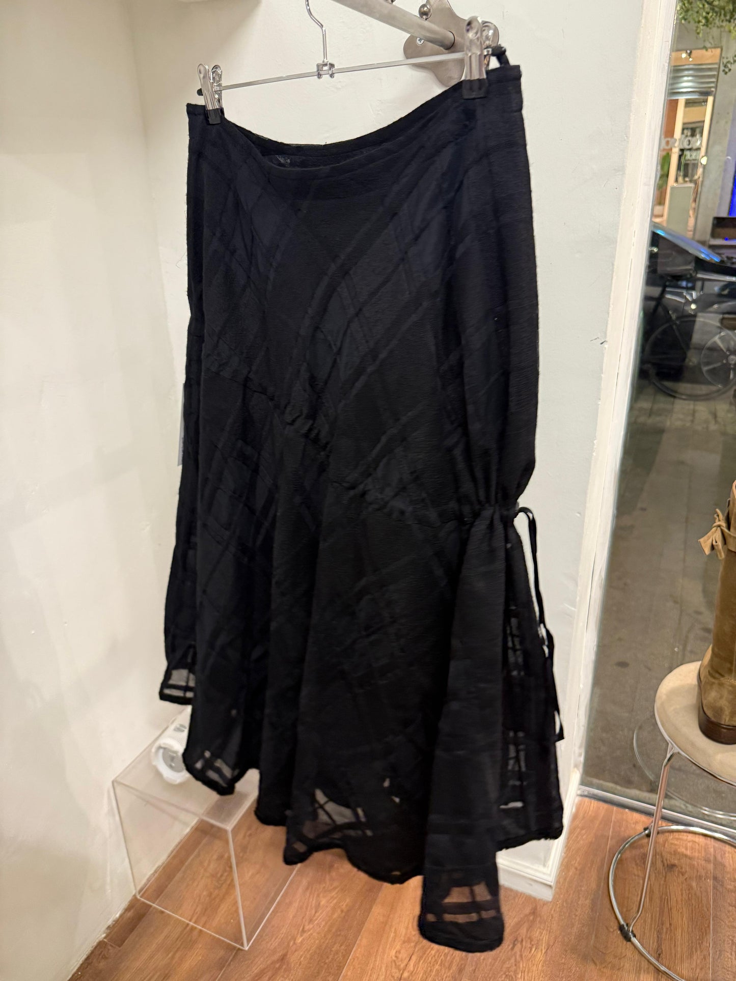 Crescent Drawstring Skirt