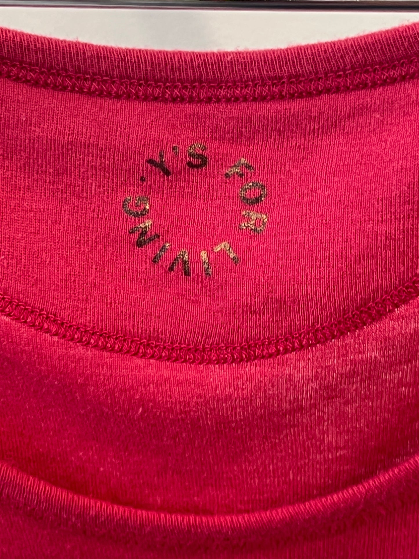 Y’s For Living Tank Top