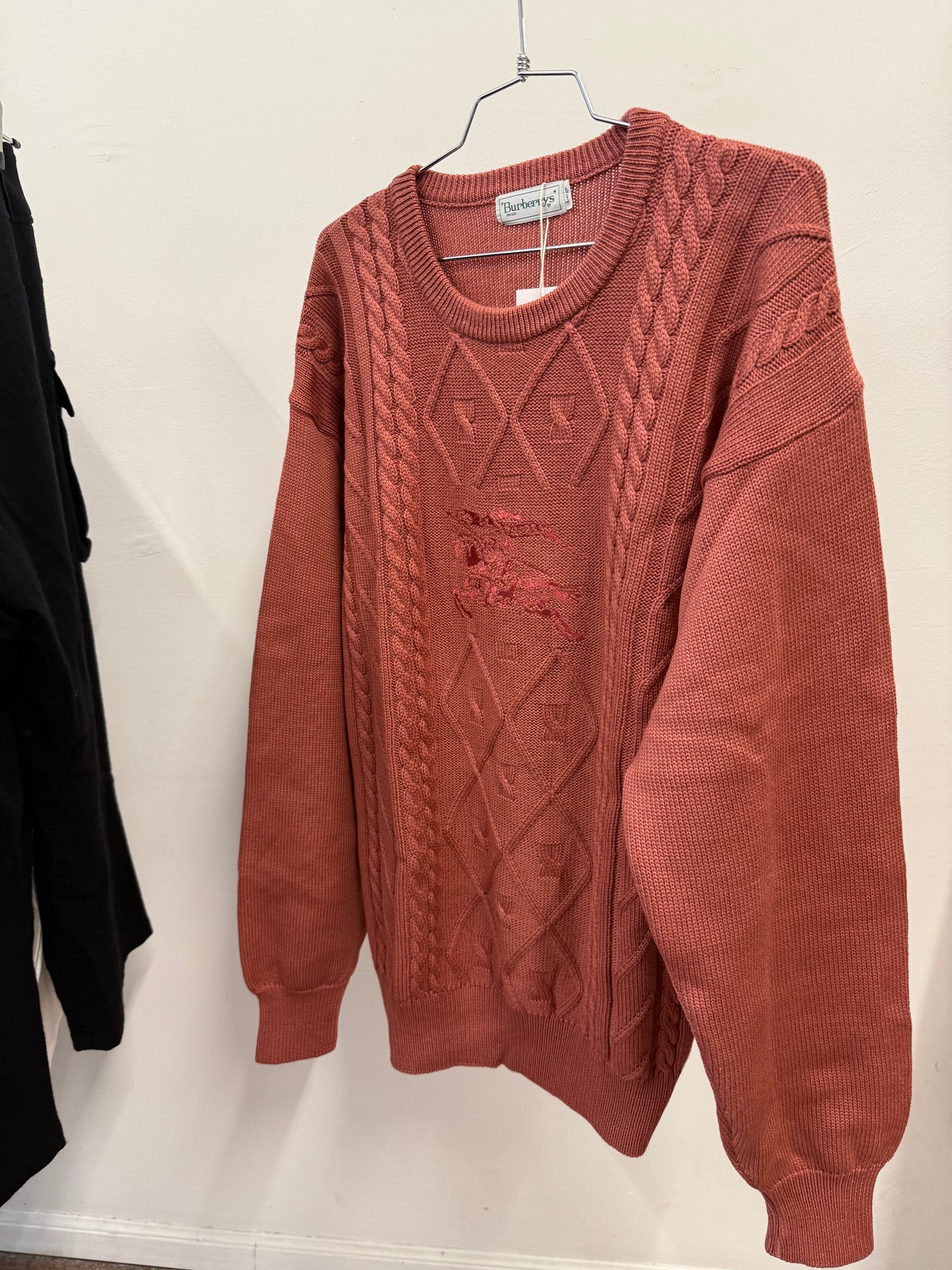 Burberrys – Cable Knit Wool Sweater