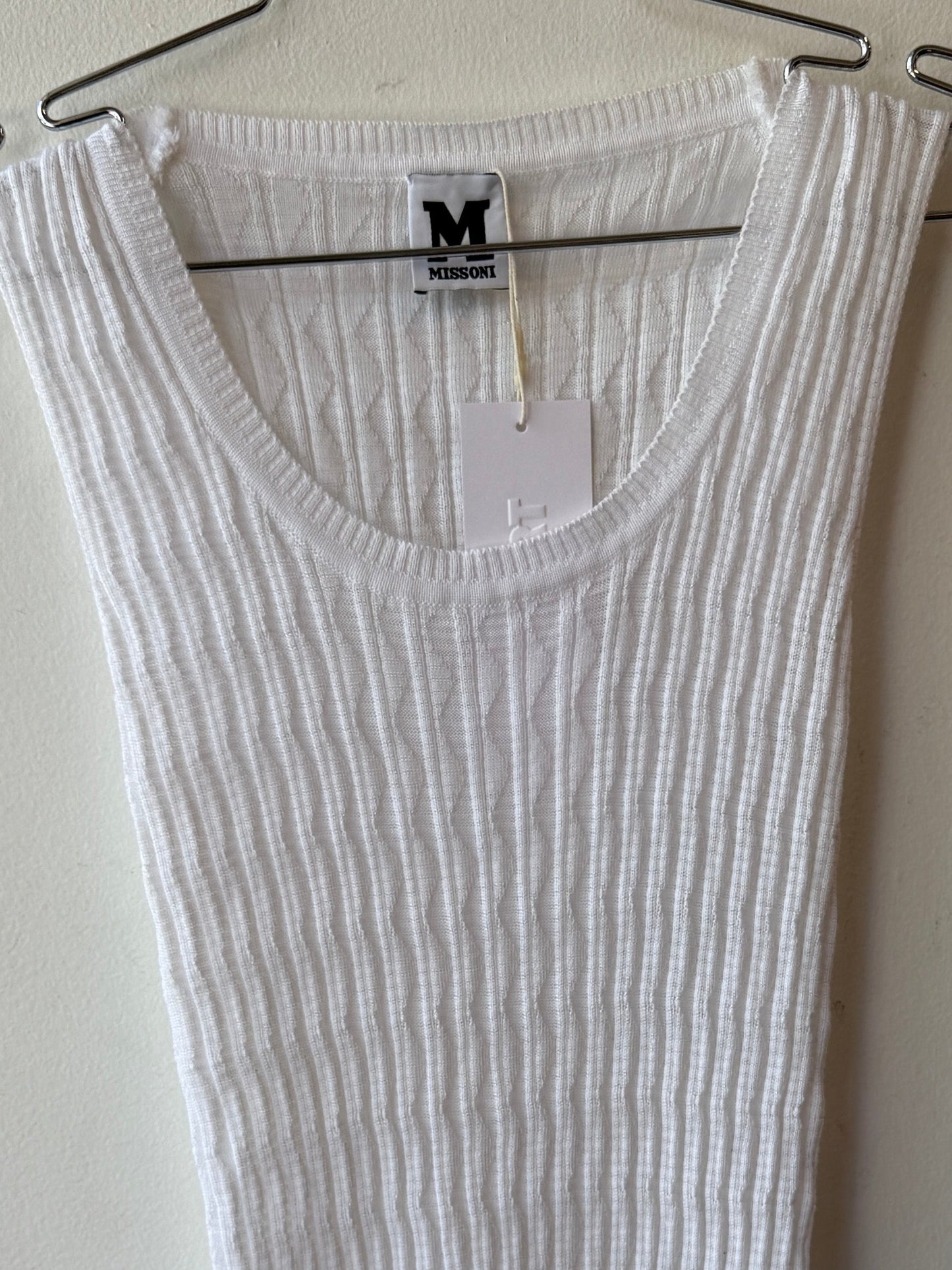 M Missoni Ribbed Knit Tank