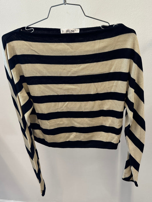 Celine Cropped Sweater