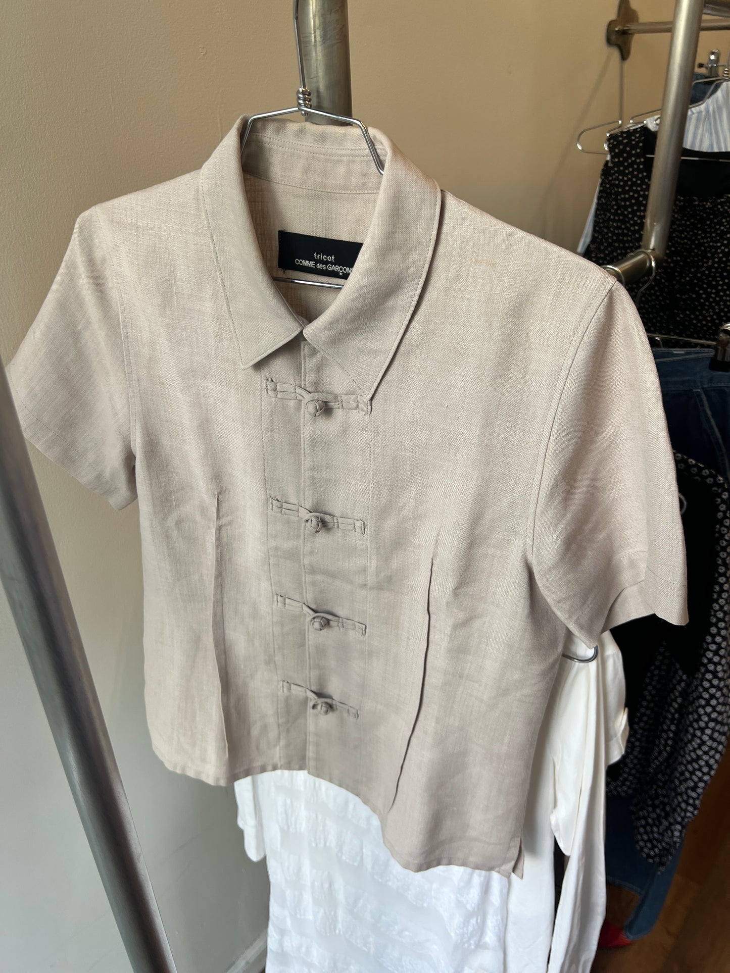Tricot Comme des Garçons 1992 Chinese Shirt