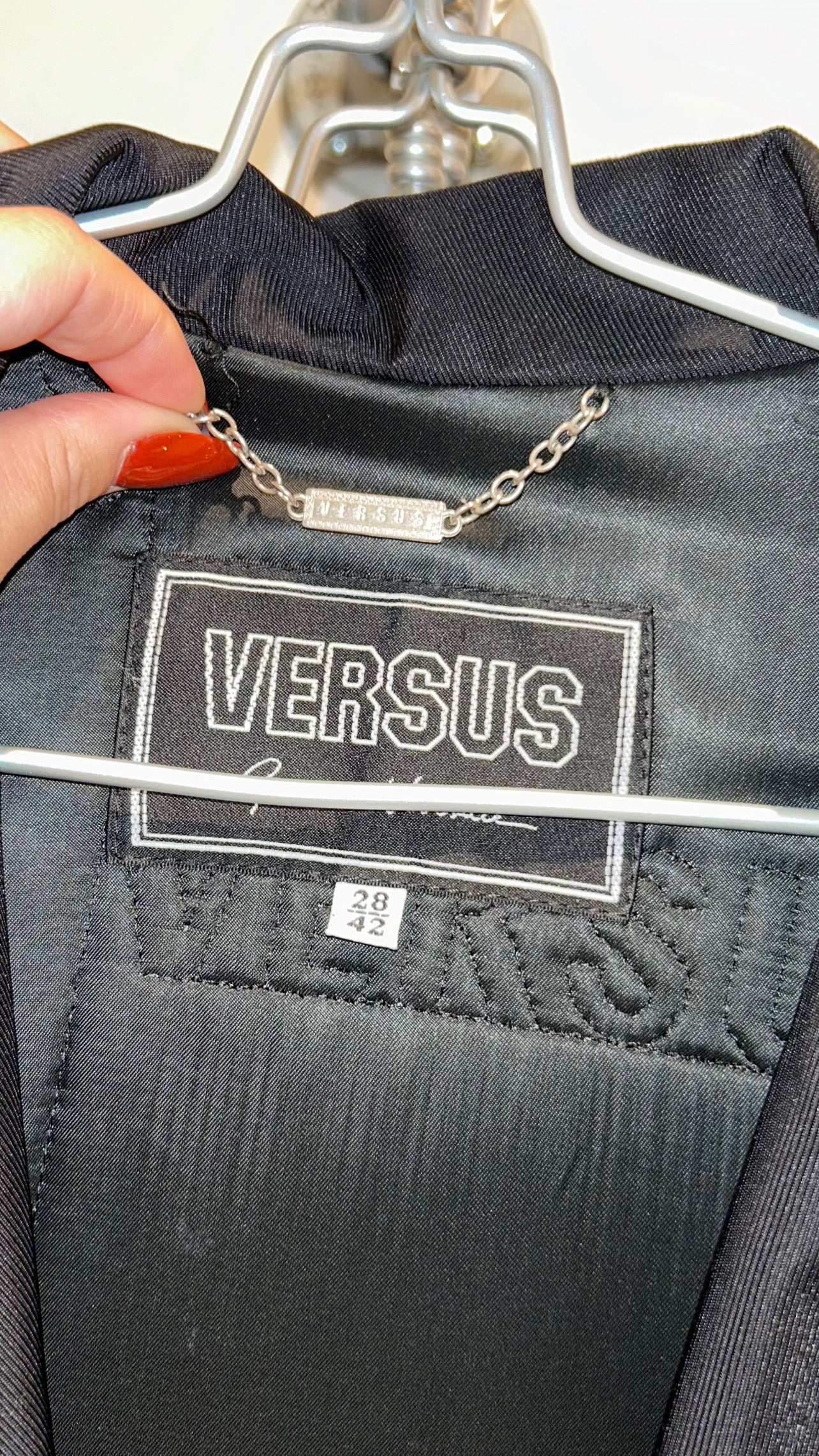 90’s VERSUS nylon trench coat