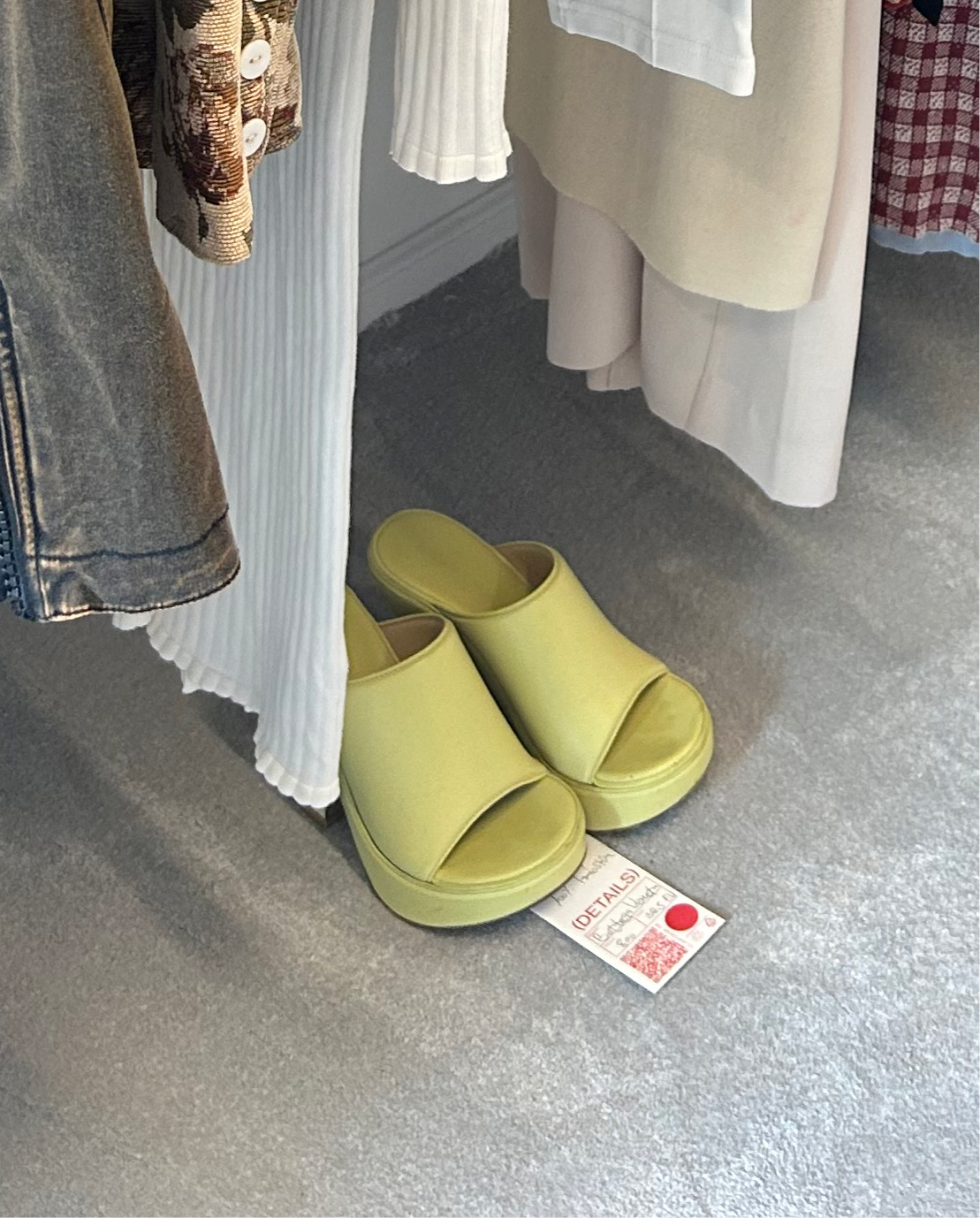BOTTEGA VENETA wedge mules