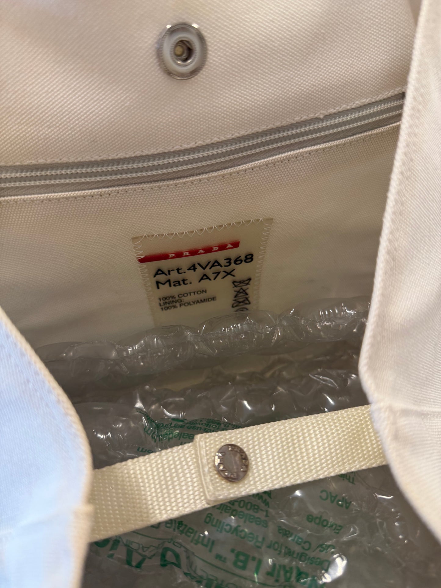 00’s Prada Sport Line 2 Canvas Bag