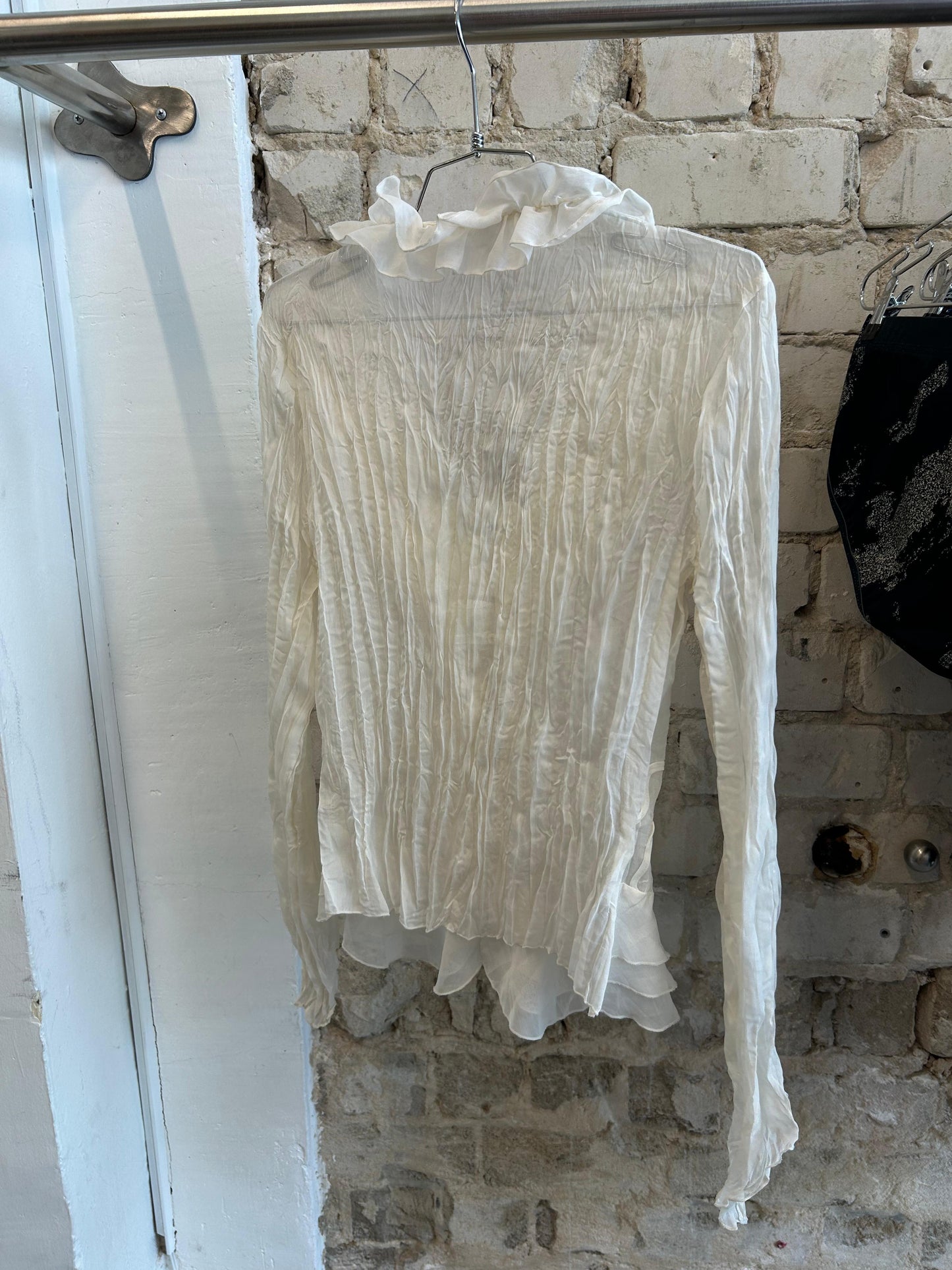 Vintage Ruffle Blouse