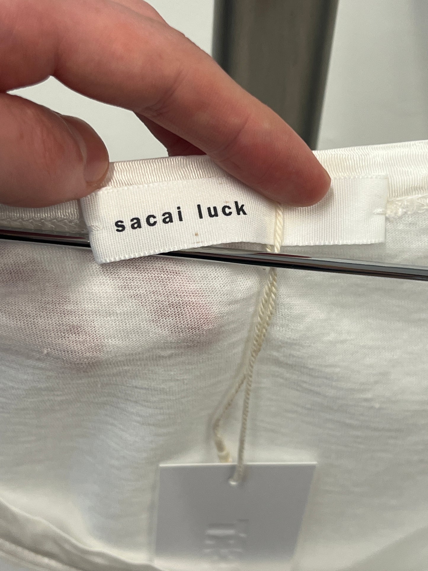 Sacai Luck Ruffle Tee