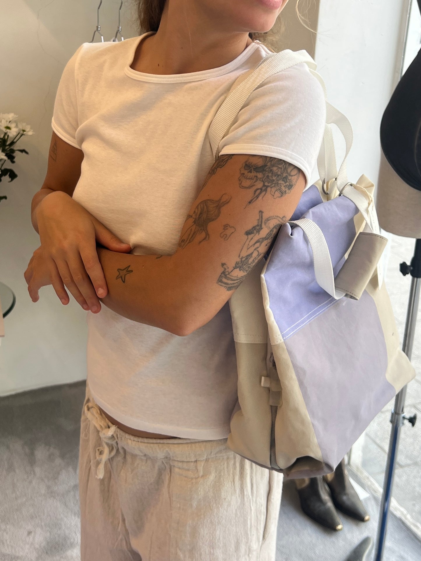Pleats Please Multiple Strap Bag