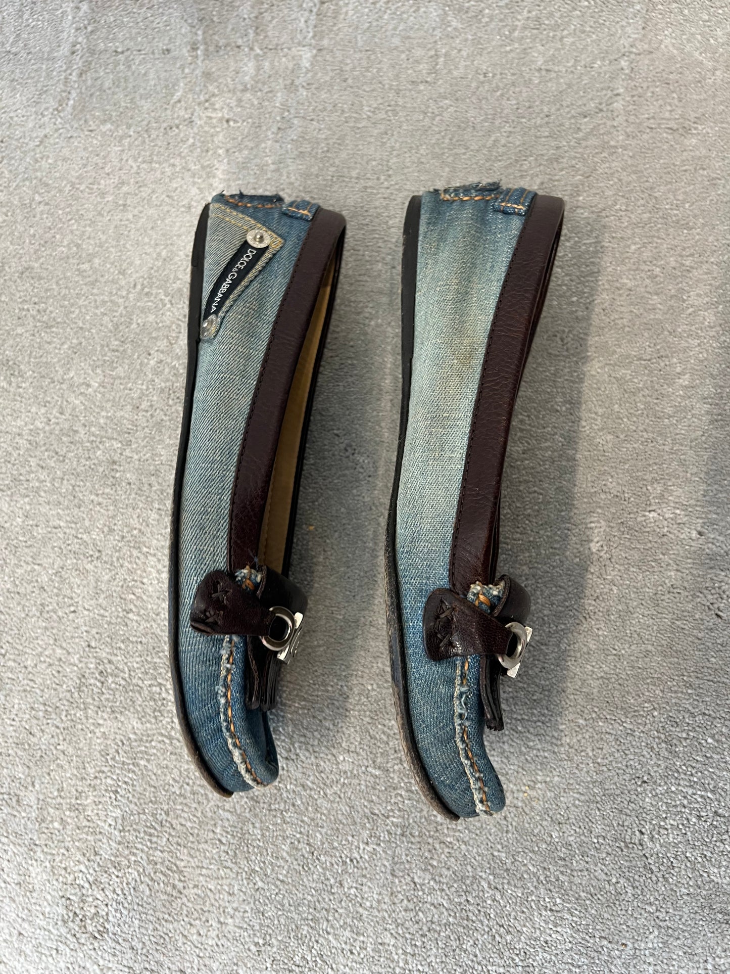 Dolce & Gabbana Jeans Flats