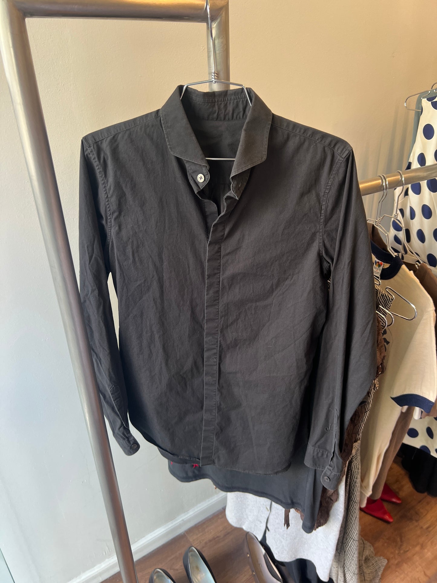 Alexander McQueen LQ Black Shirt