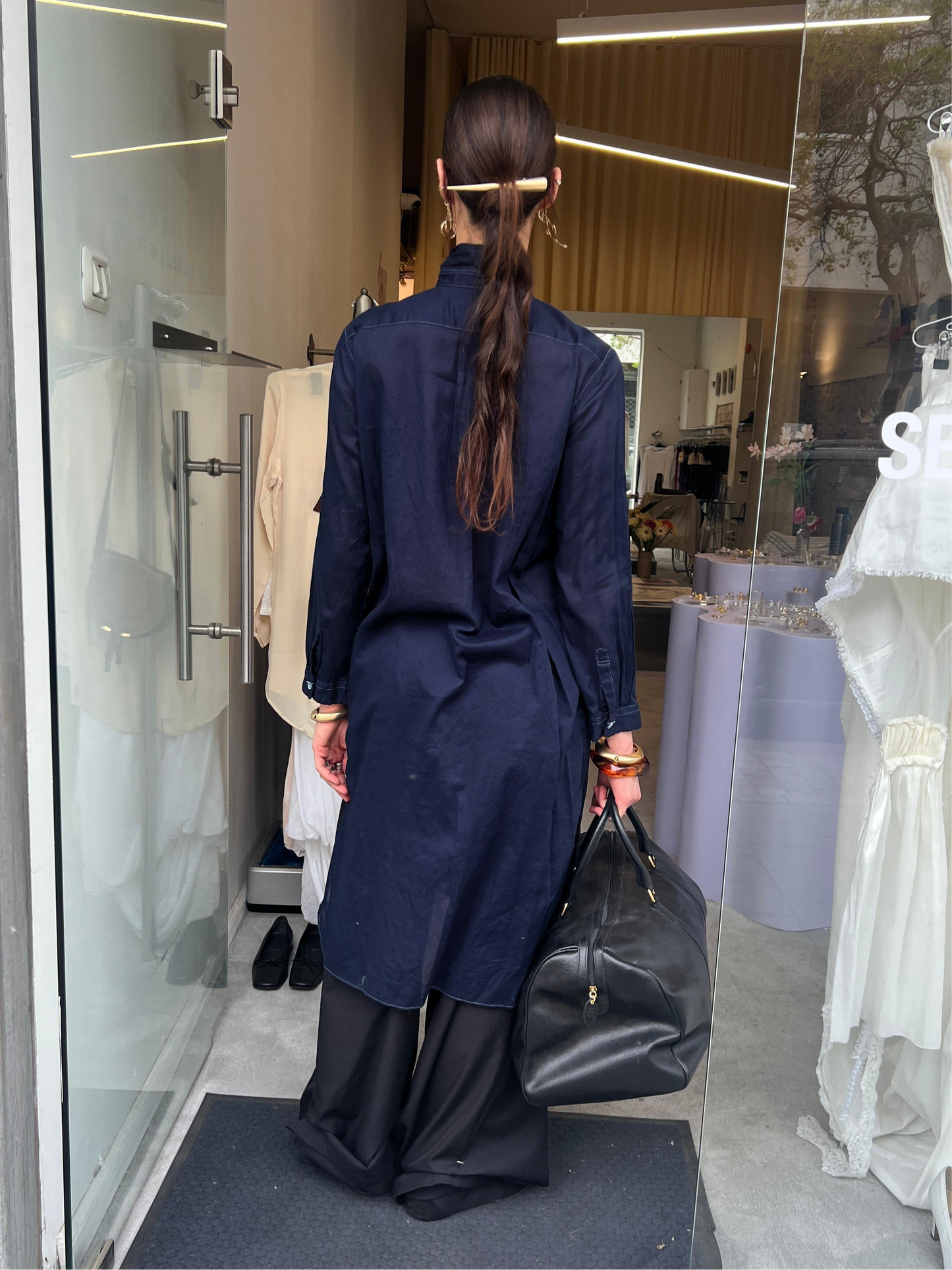 Tricot Comme Des Garcons Long Sleeve Dress