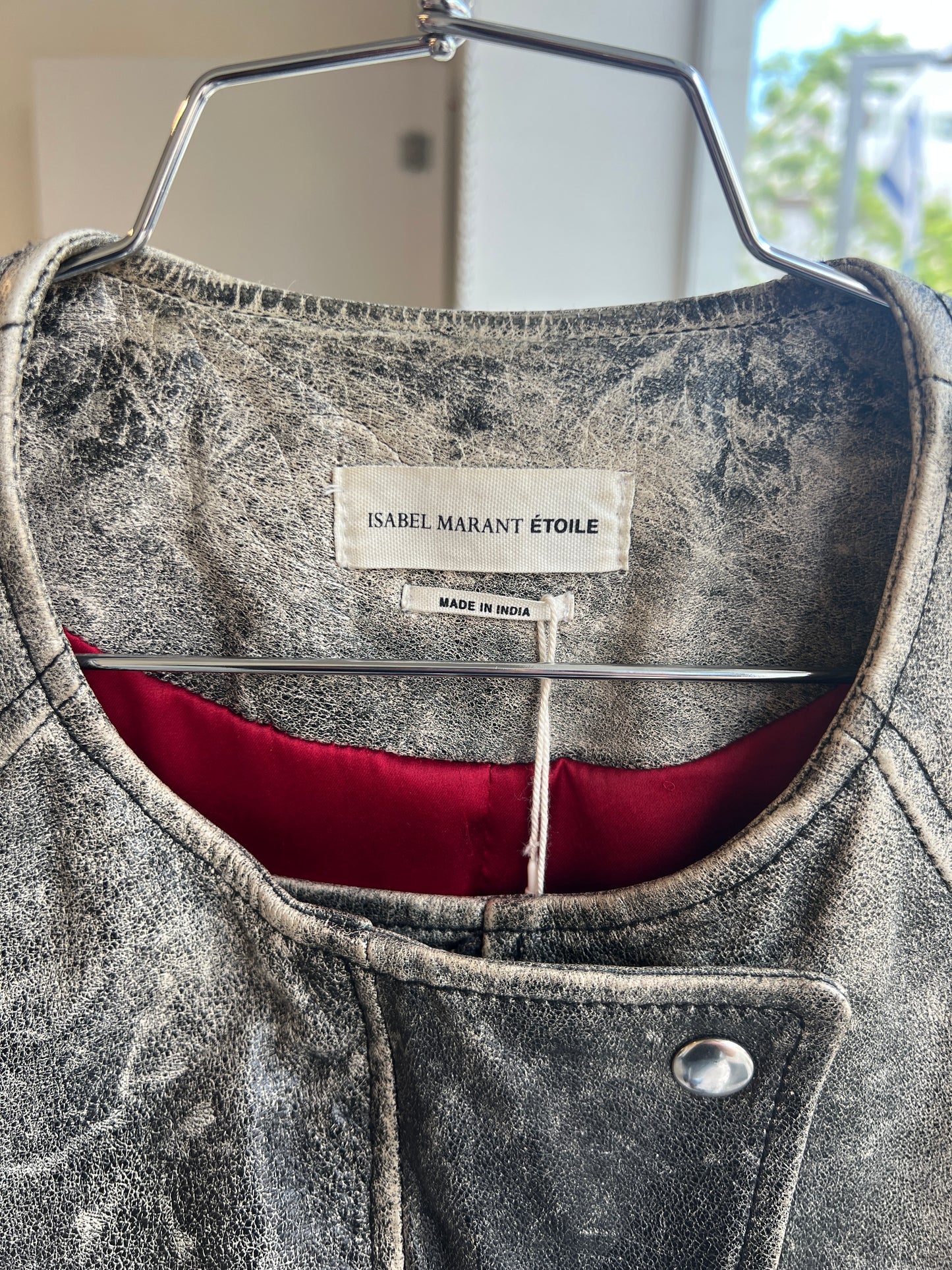 Isabel Marant Etoile leather jacket