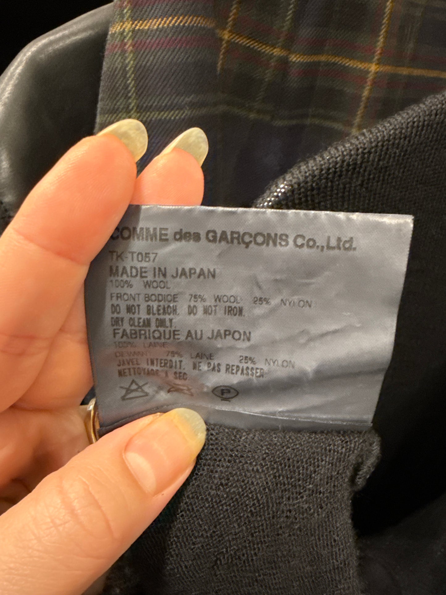 tricot COMME des GARÇONS Deconstructed Knit Top circa 2003