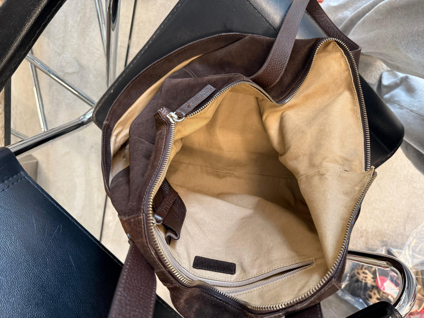 Sportmax Suede Bag
