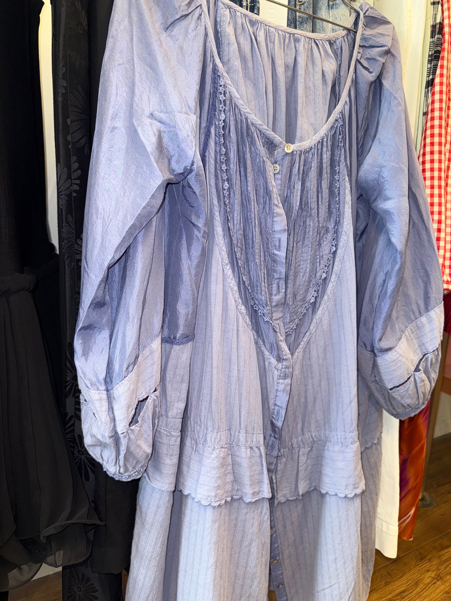 Tsumori Chisato layered shirt dress / robe