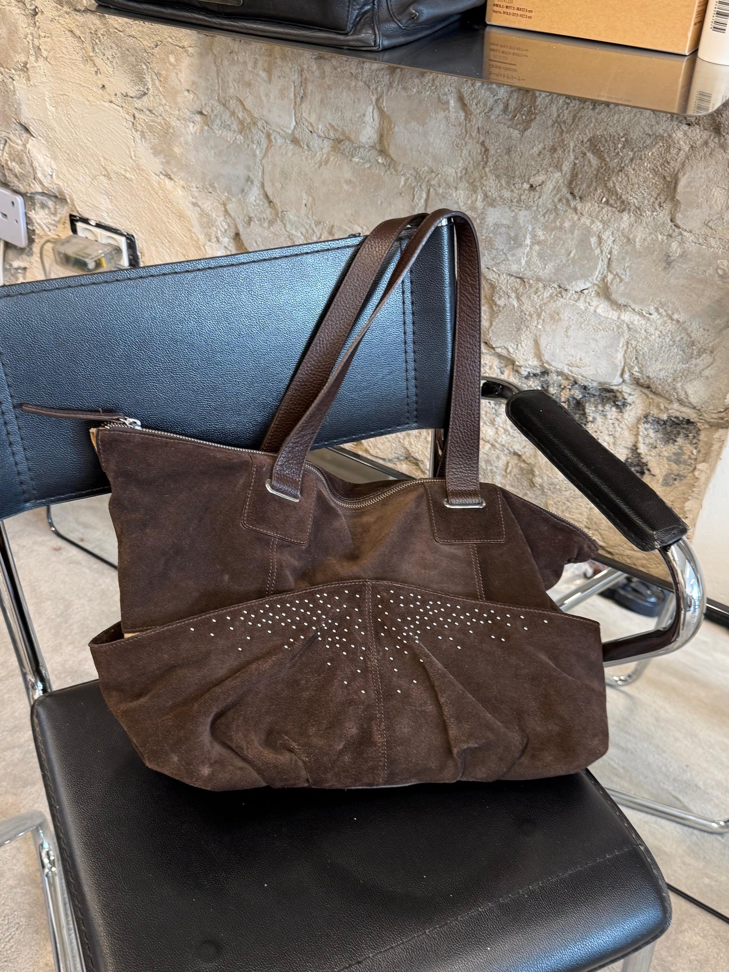 Sportmax Suede Bag