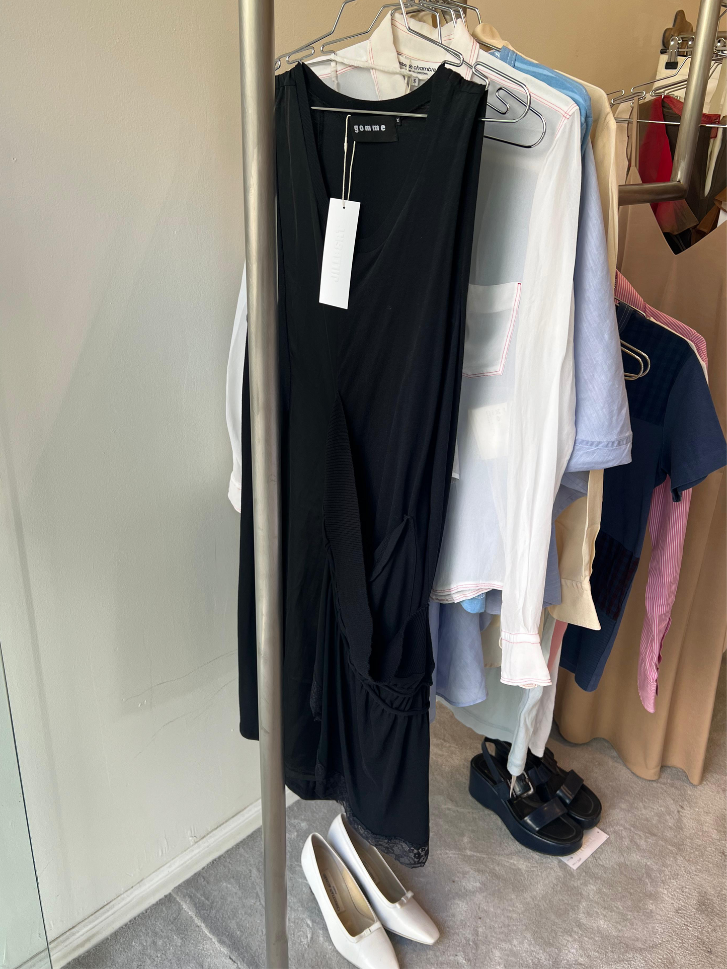 Gomme Asymmetric Dress