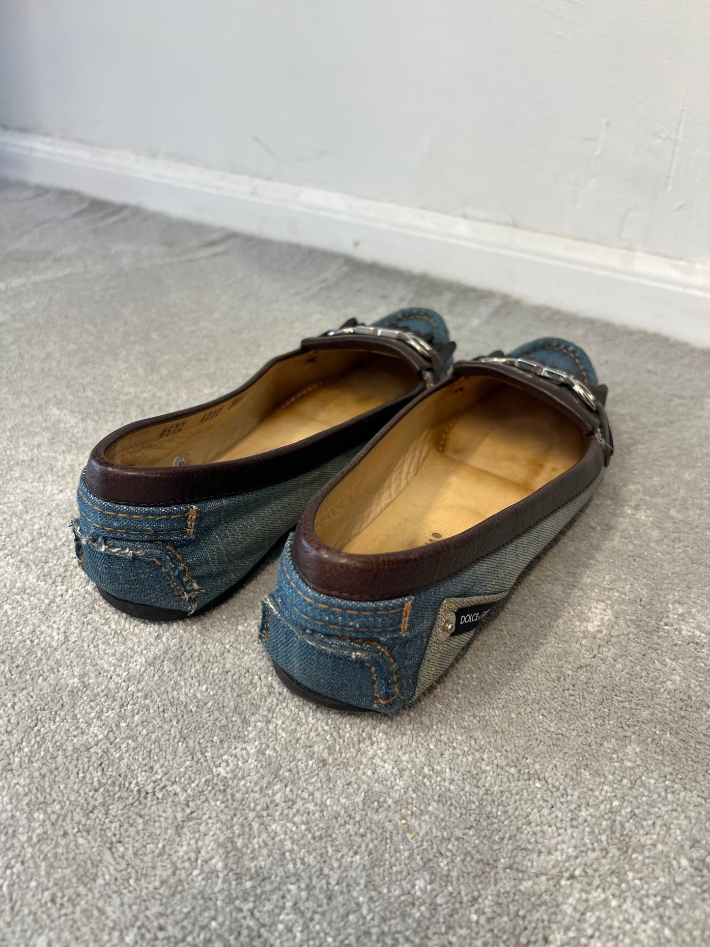 Dolce & Gabbana Jeans Flats