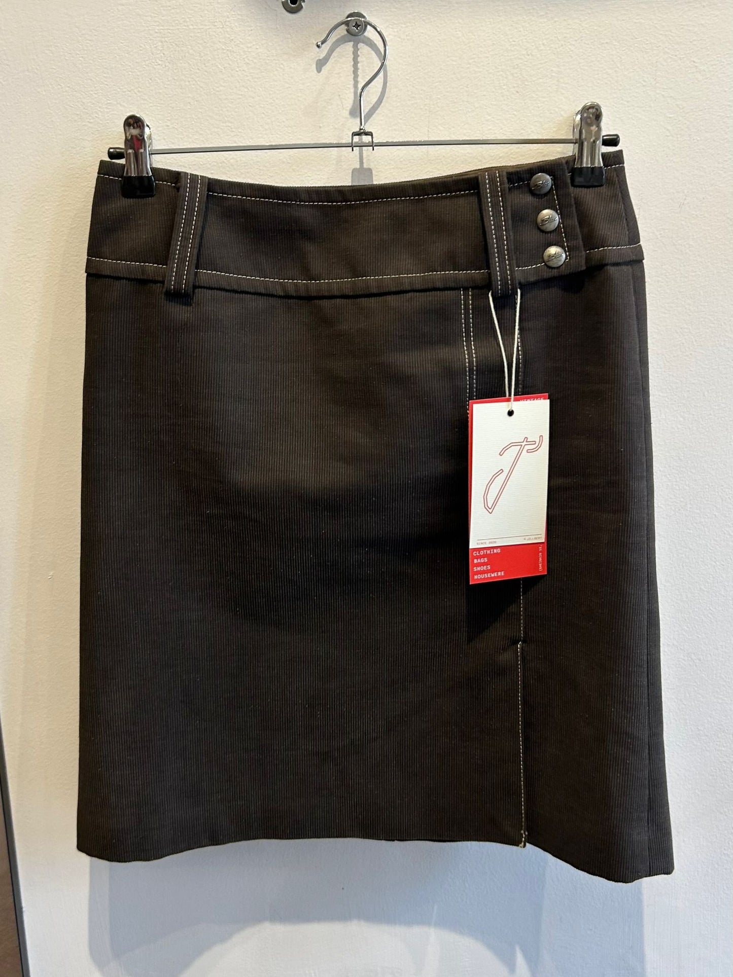 BURBERRY corduroy skirt