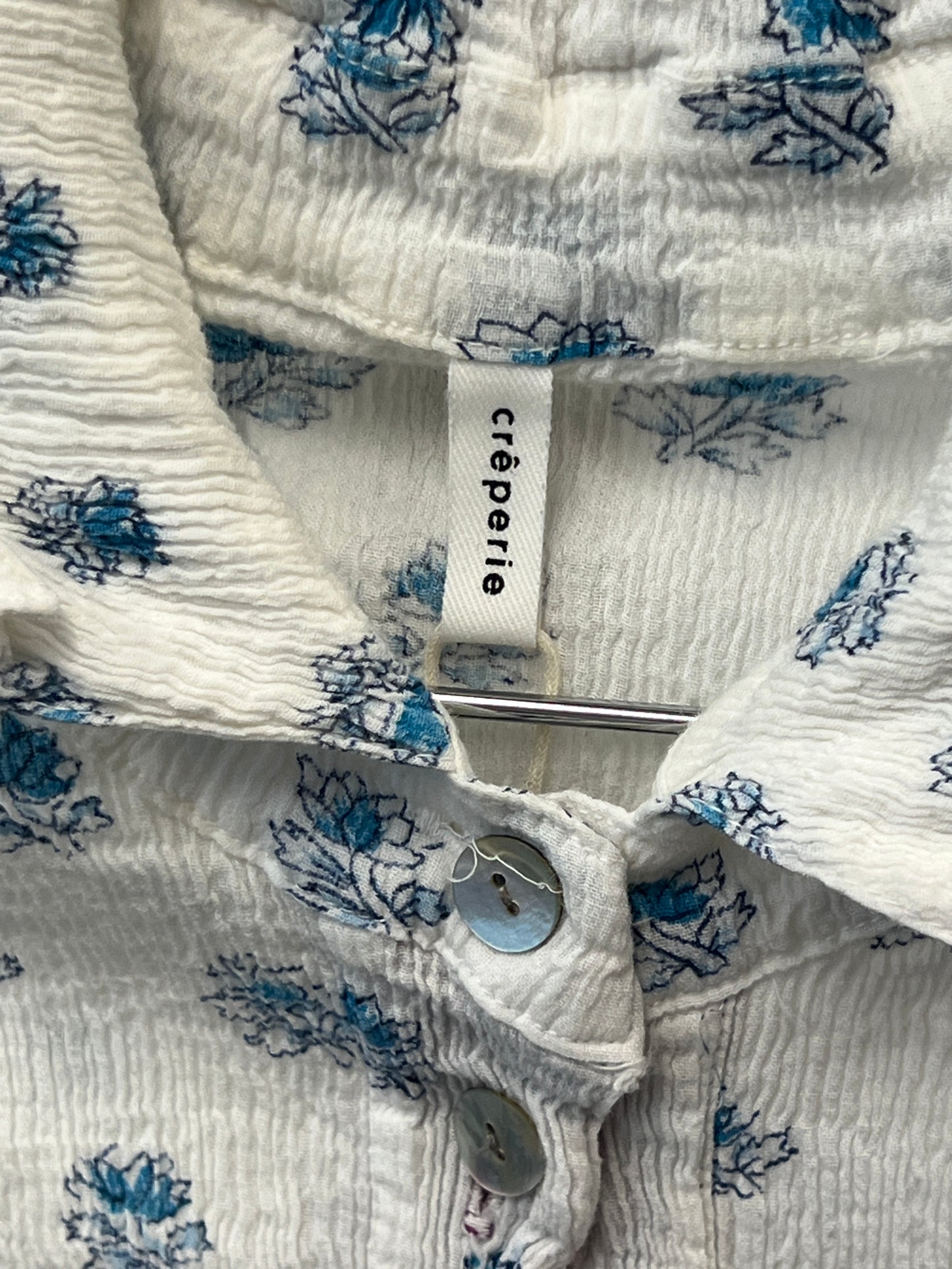 Tsumori Chisato “Creperie” Flower Button Up