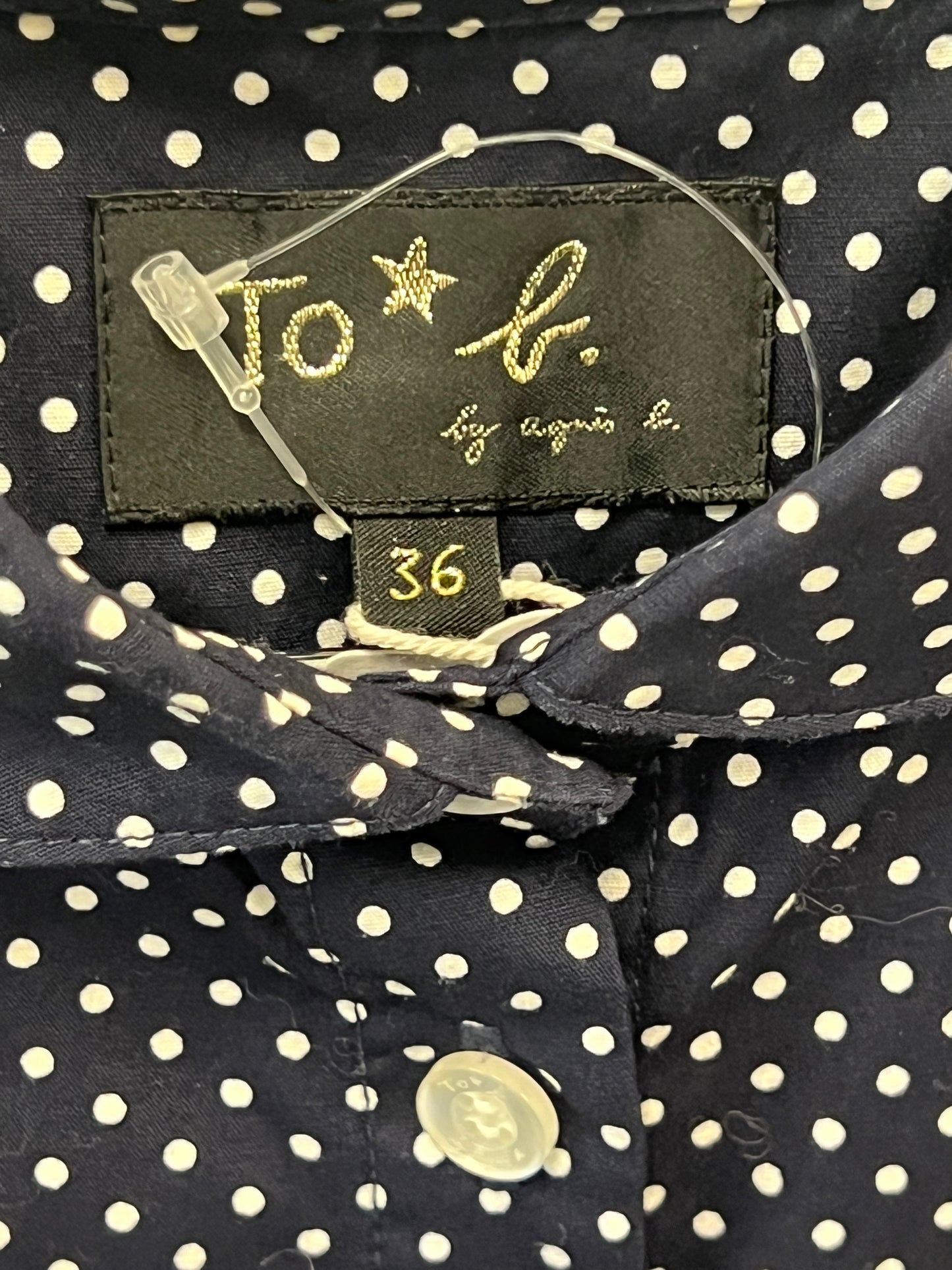 Agnes b. Polka Dot Blouse