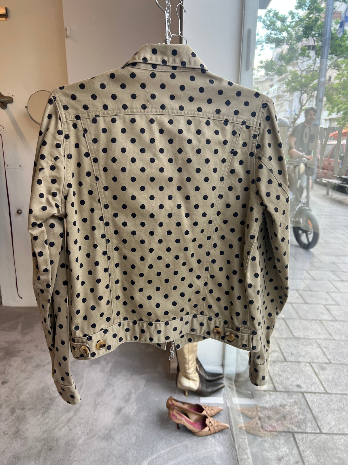 Robe De Chambre Polka Dot Jacket