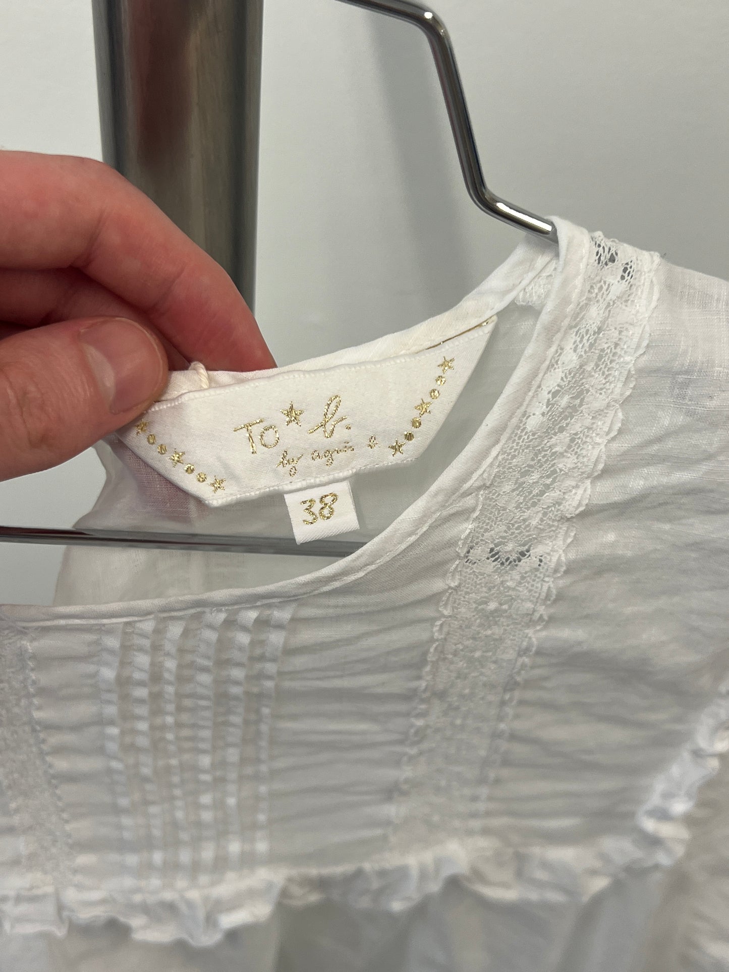 Agnes b. Frill Blouse