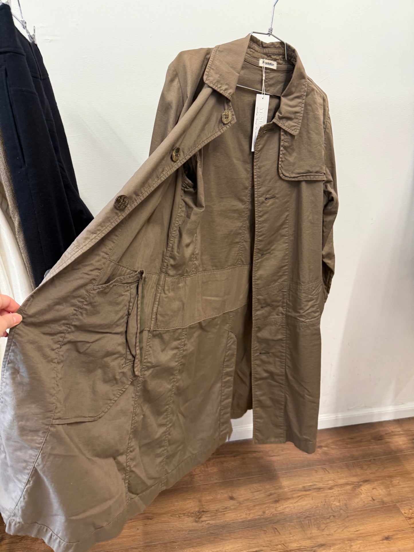 Plantation Light Trench Coat