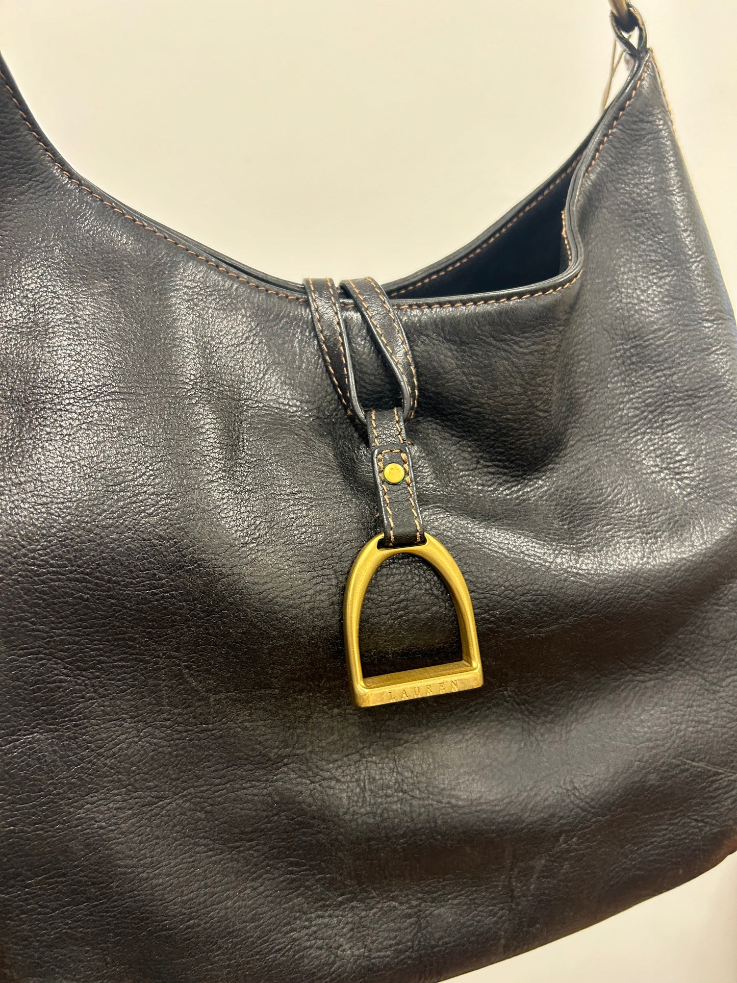 RALPH LAUREN leather