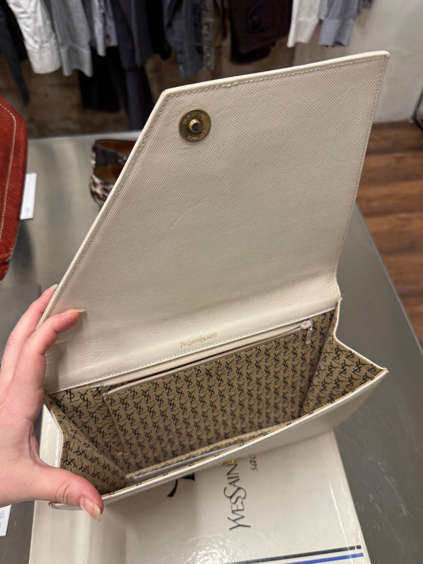 Yves Saint Laurent vintage archive clutch 70s- 80s