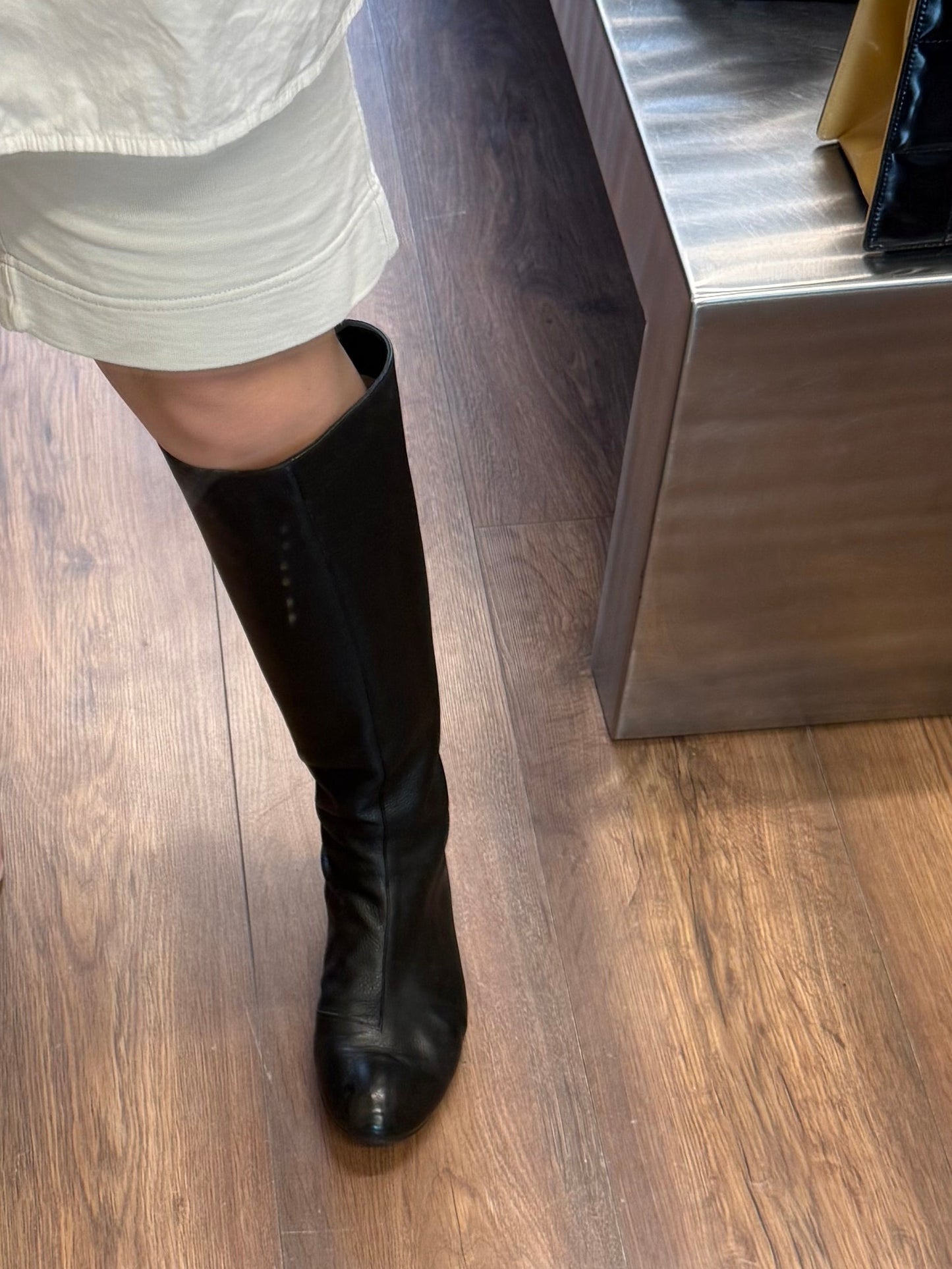 Lanvin archival riding boots 38