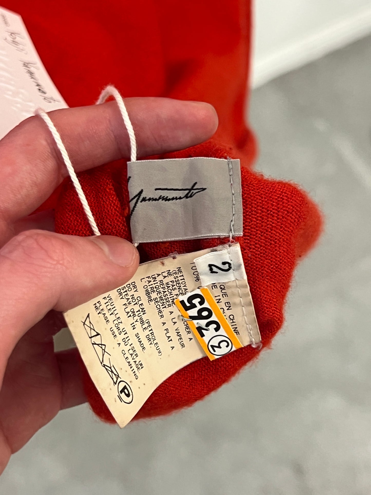 Yohji Yamamoto Cashmere Knit