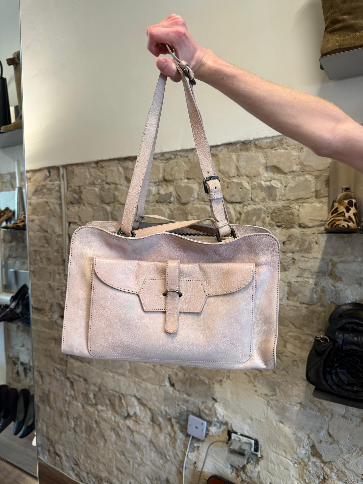 Marni Pale Pink Shoulder Bag