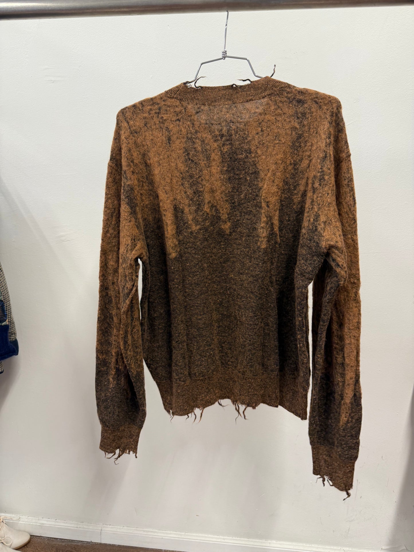 JNBY distressed wool sweater — Fall/Winter 2011