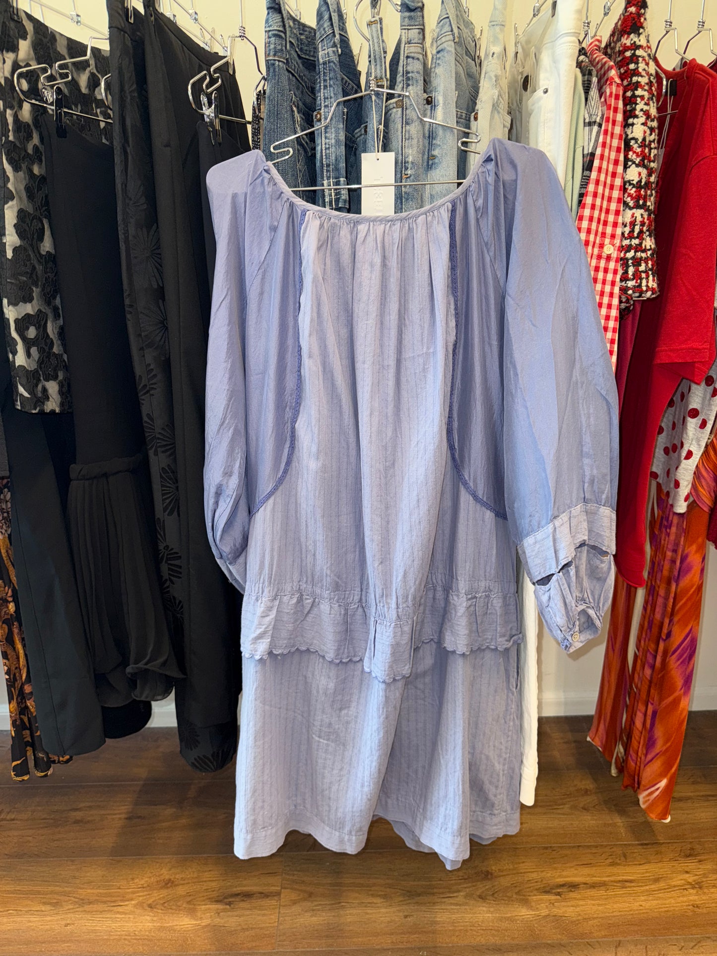 Tsumori Chisato layered shirt dress / robe